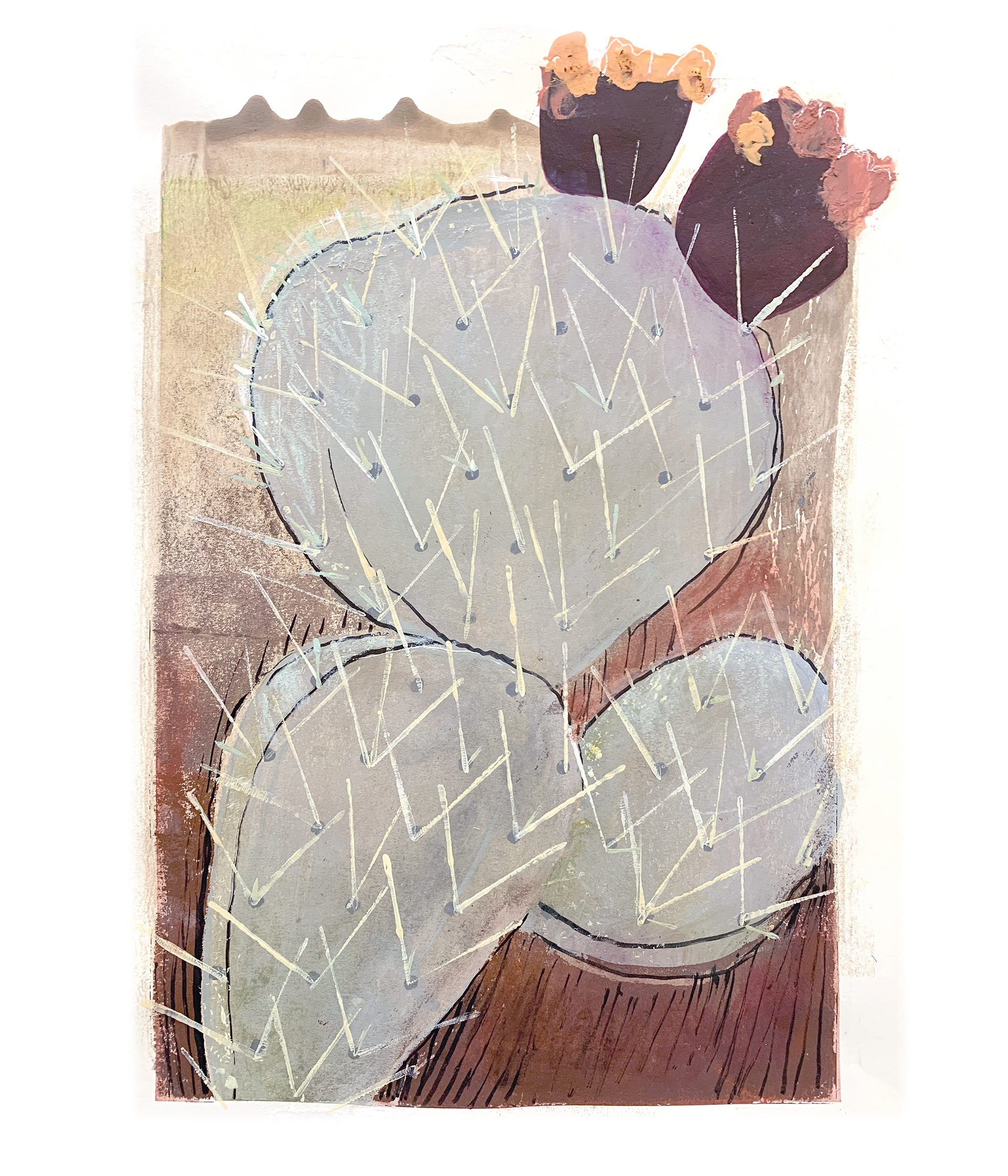 Pear | Framed Size 15 x 19