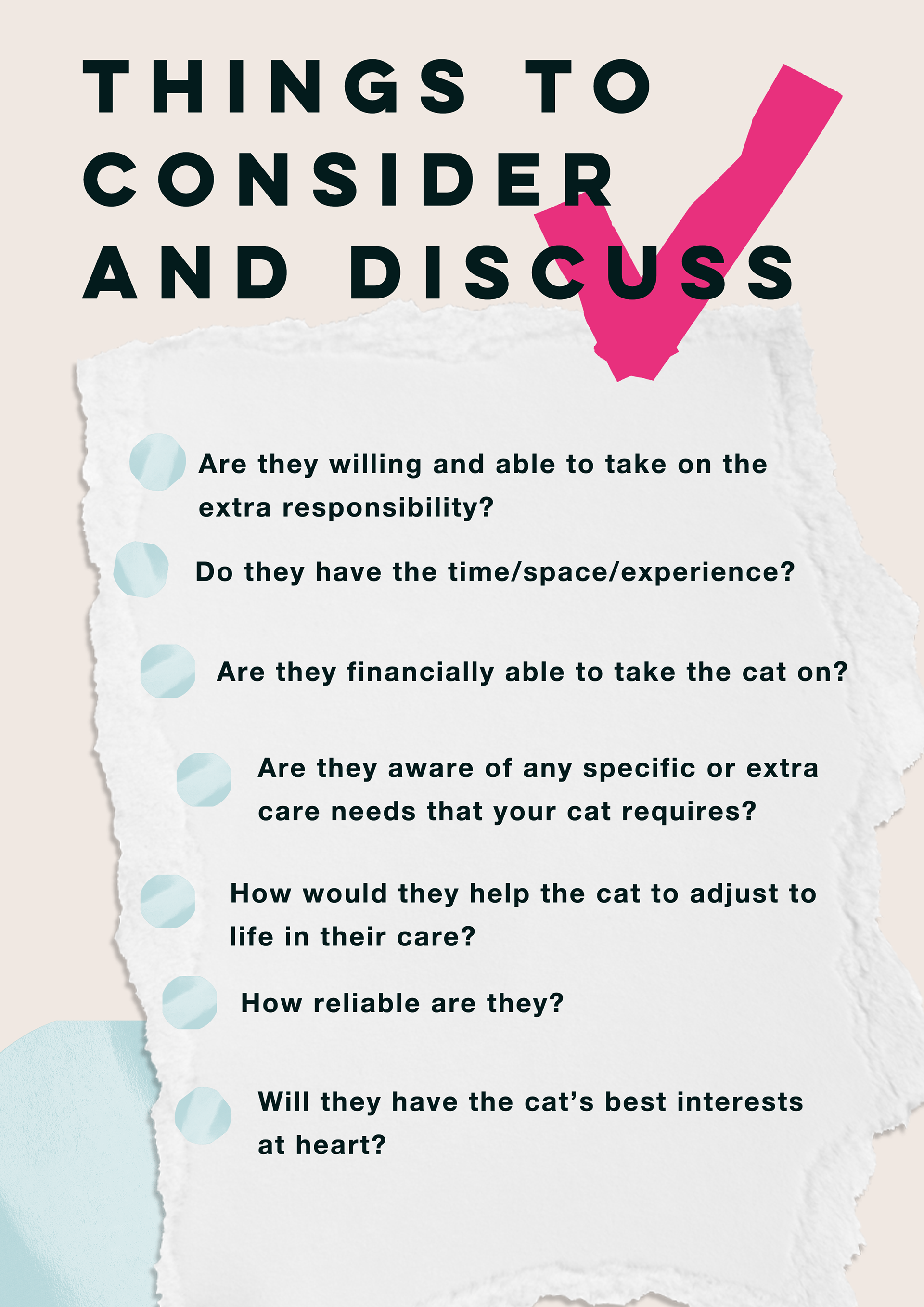 Questions to guide the conversation