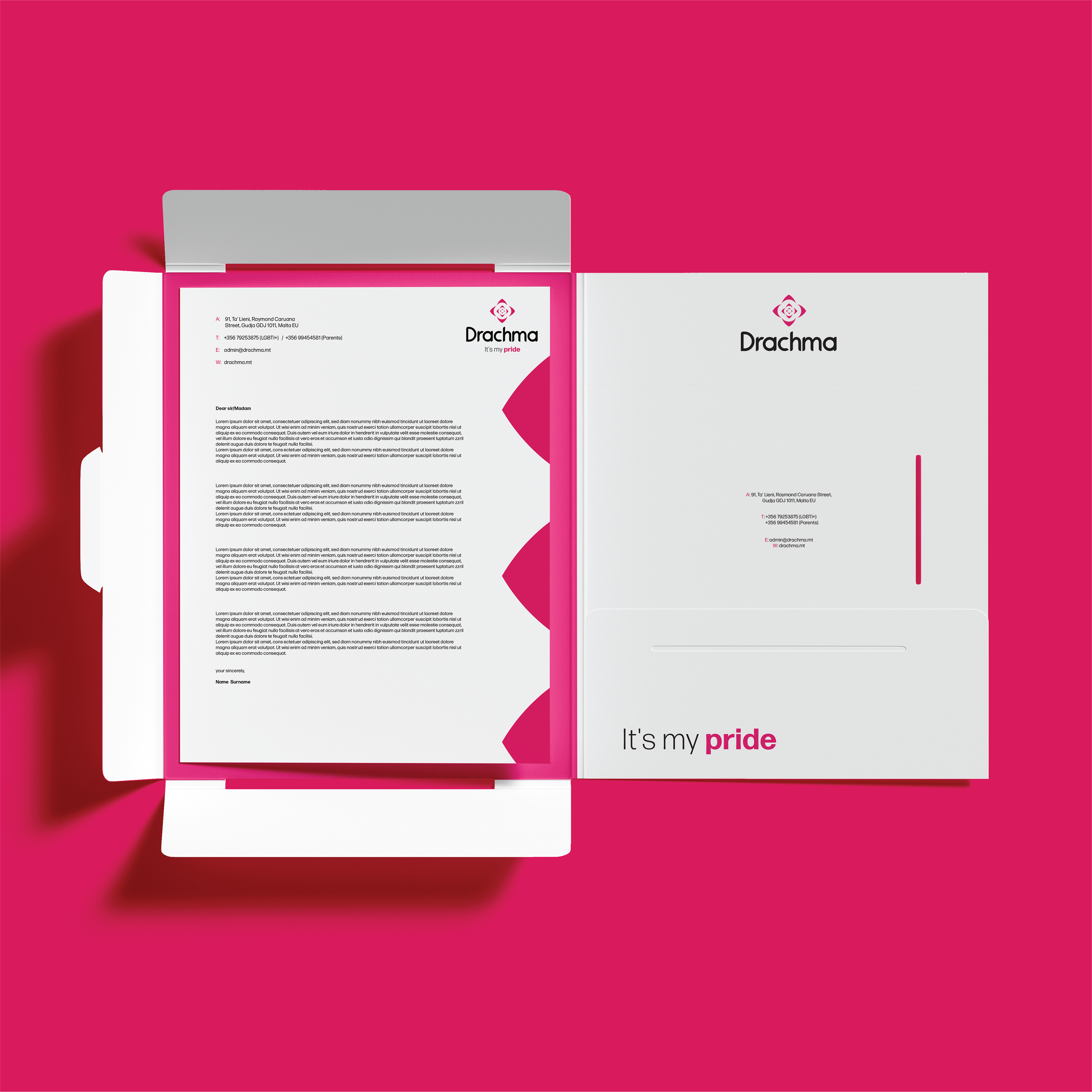 A4 Conference Folder