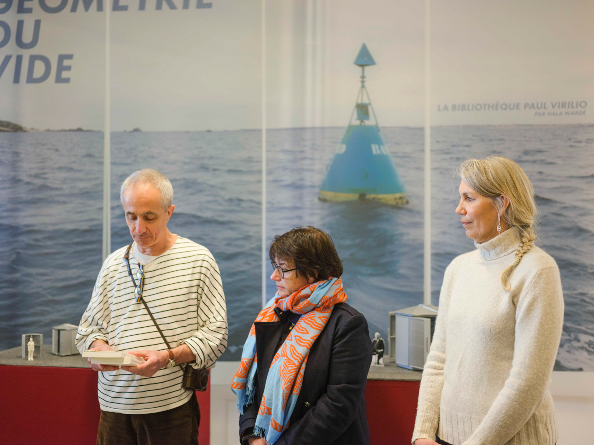 Stéphane Velut, Sophie Virilio et Virginie Ségonne