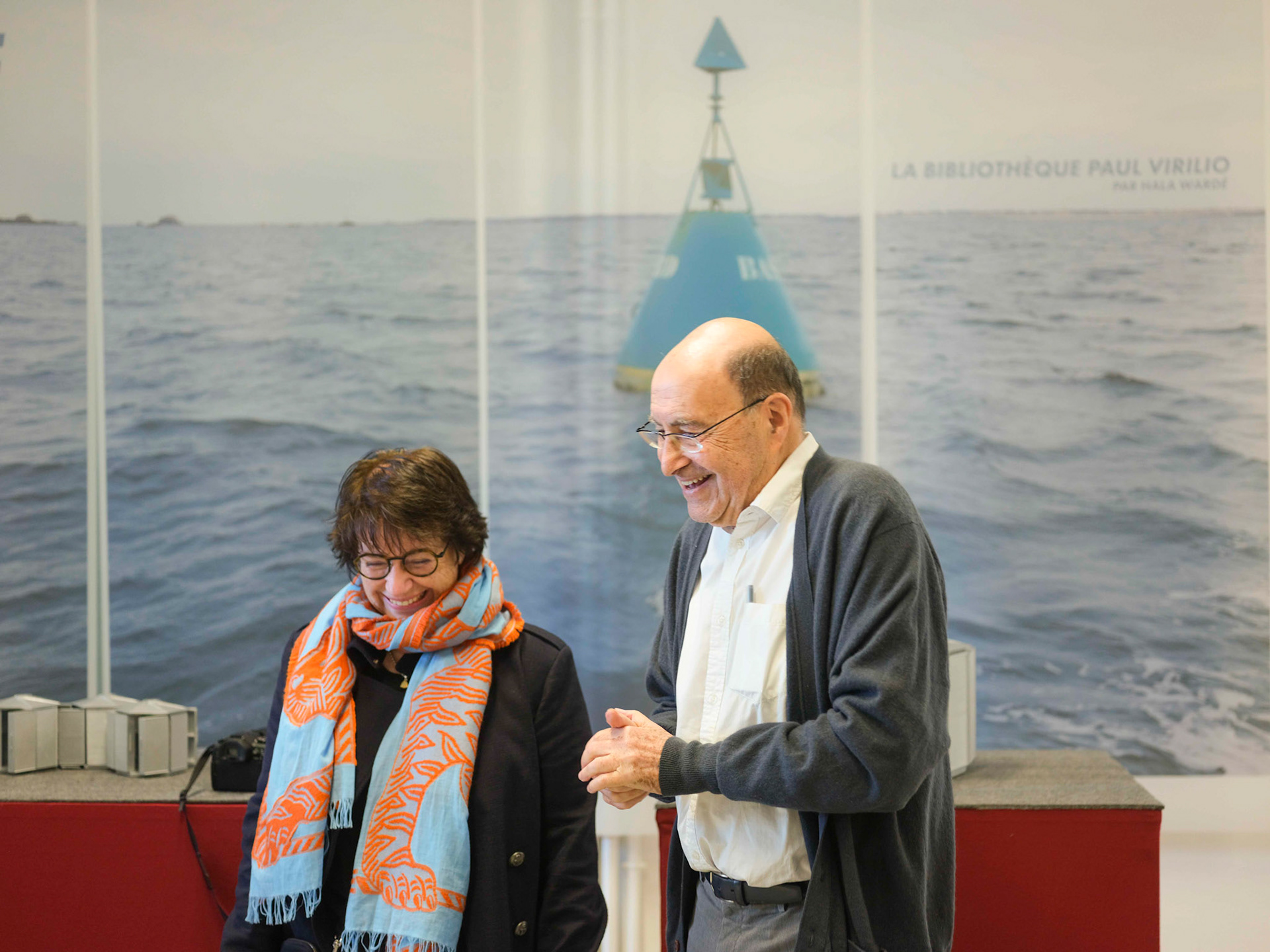 Sophie Virilio et Michel Cassé