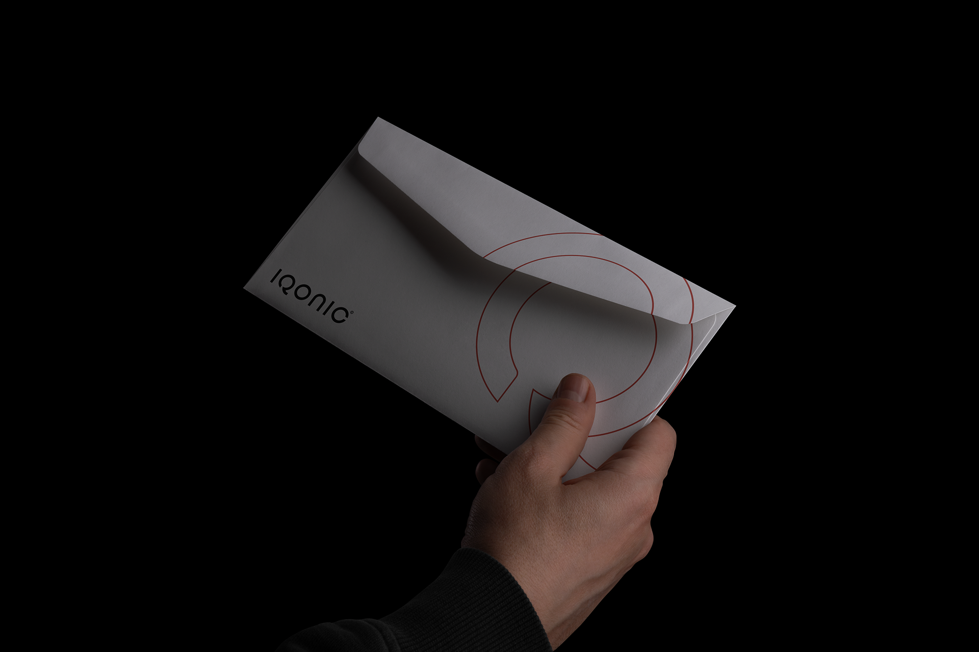 Hand holding an Envelope
