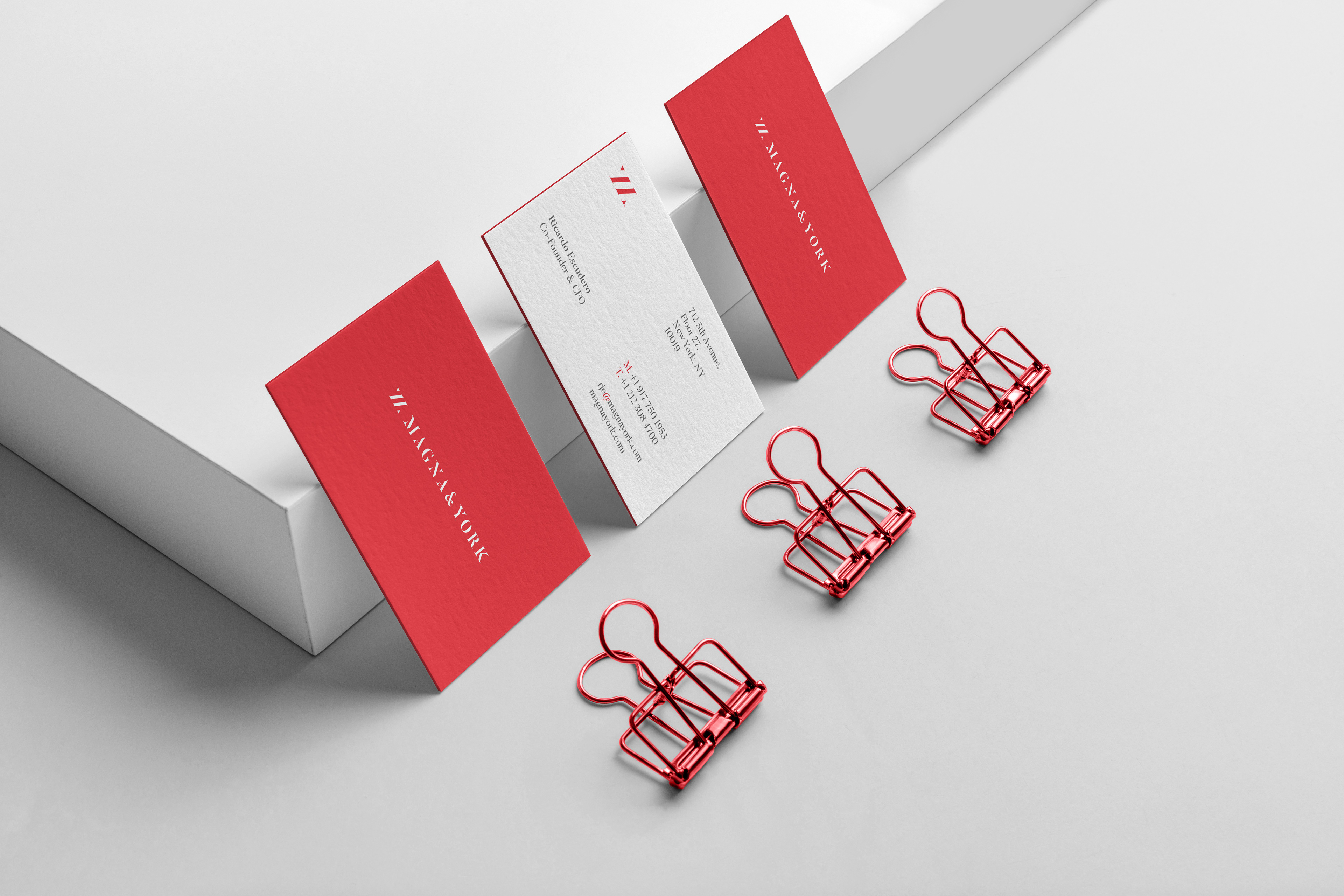 Magna & York Business Cards