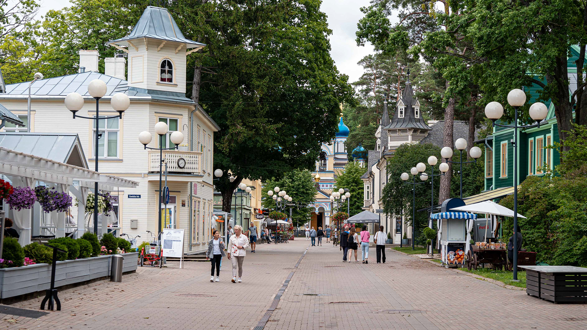 Jomas-kävelykatu Jurmalassa
