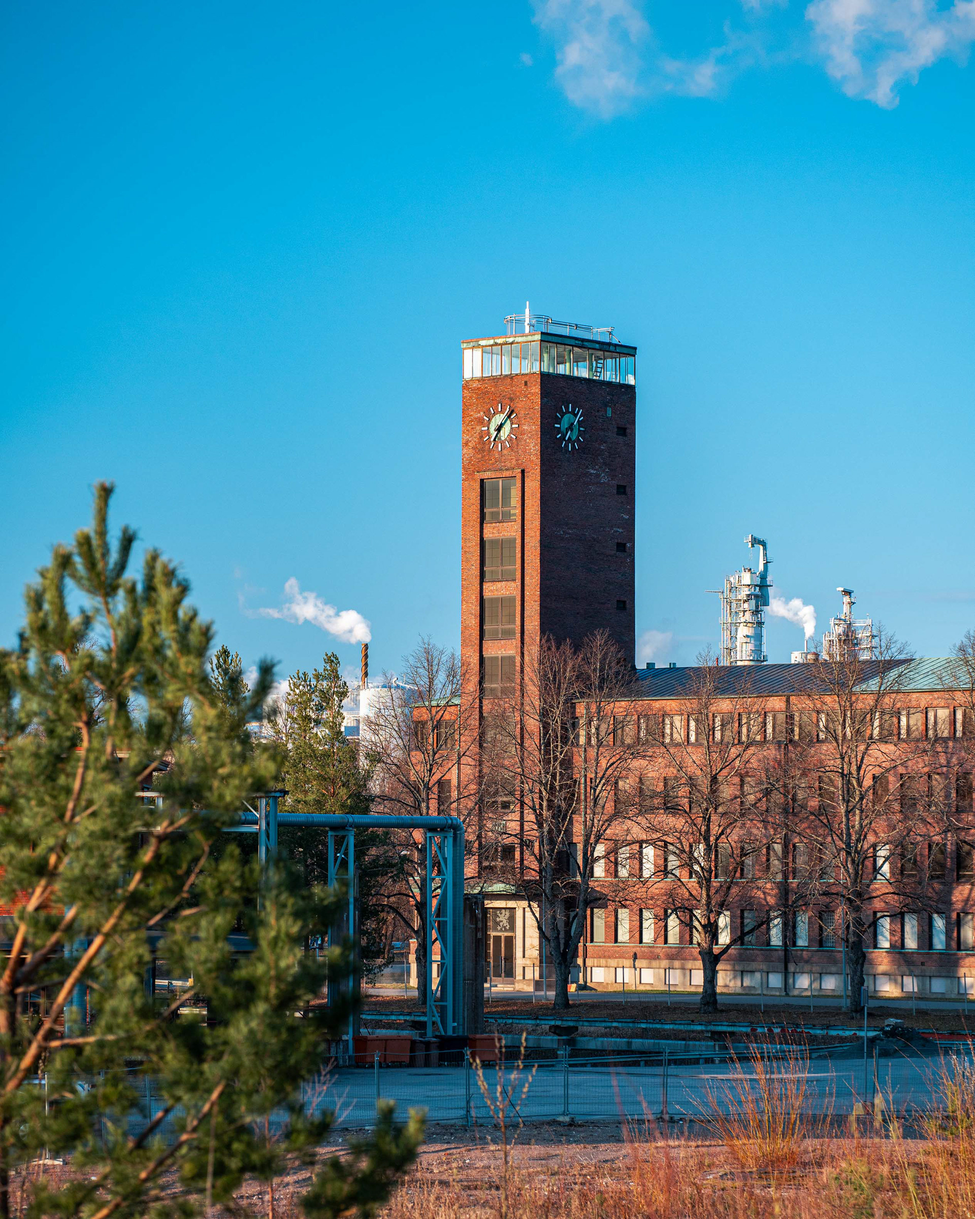 Griffin house nimellä tunnettu Kymiyhtiön entinen pääkonttori. (4.2024)