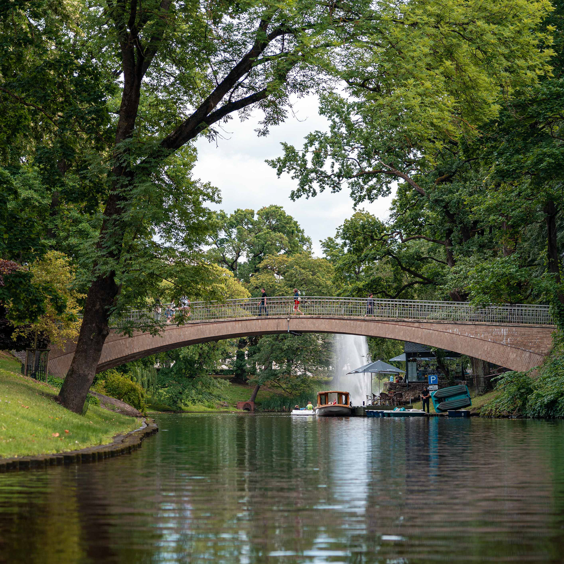 Bastejkalns kanava Riikan keskustassa