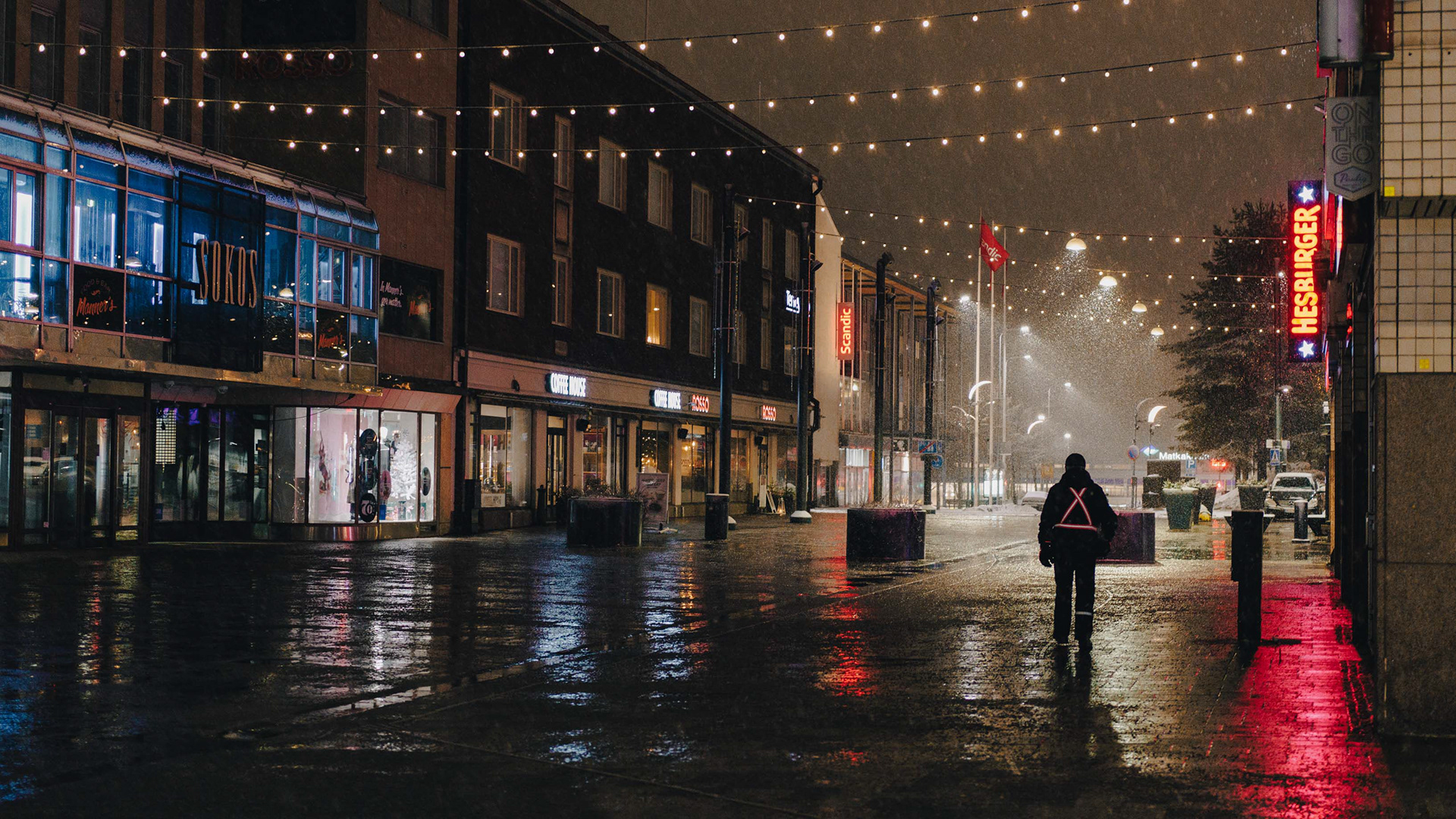 Keskustan kävelykatu Manski