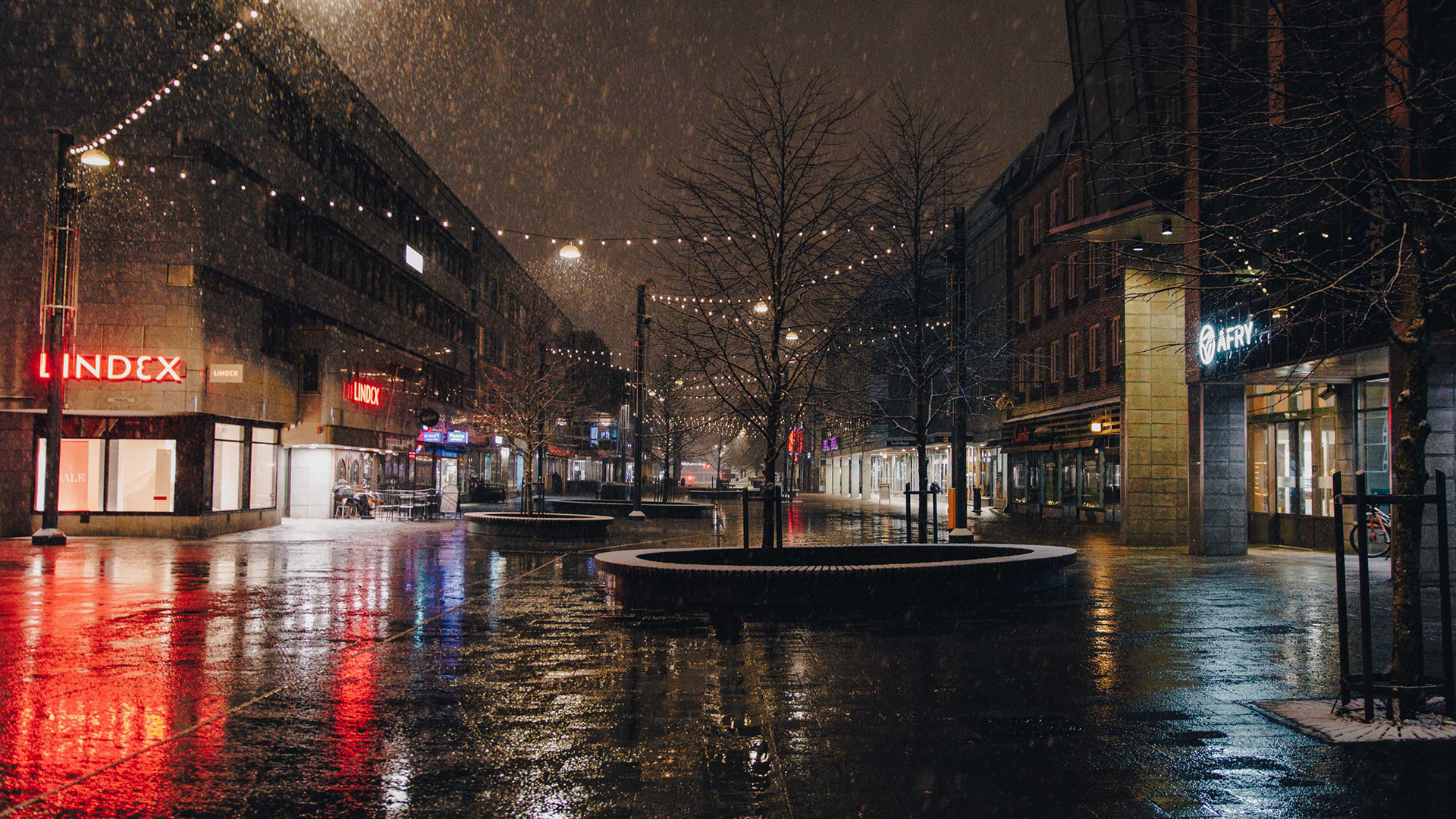 Keskustan kävelykatu Manski