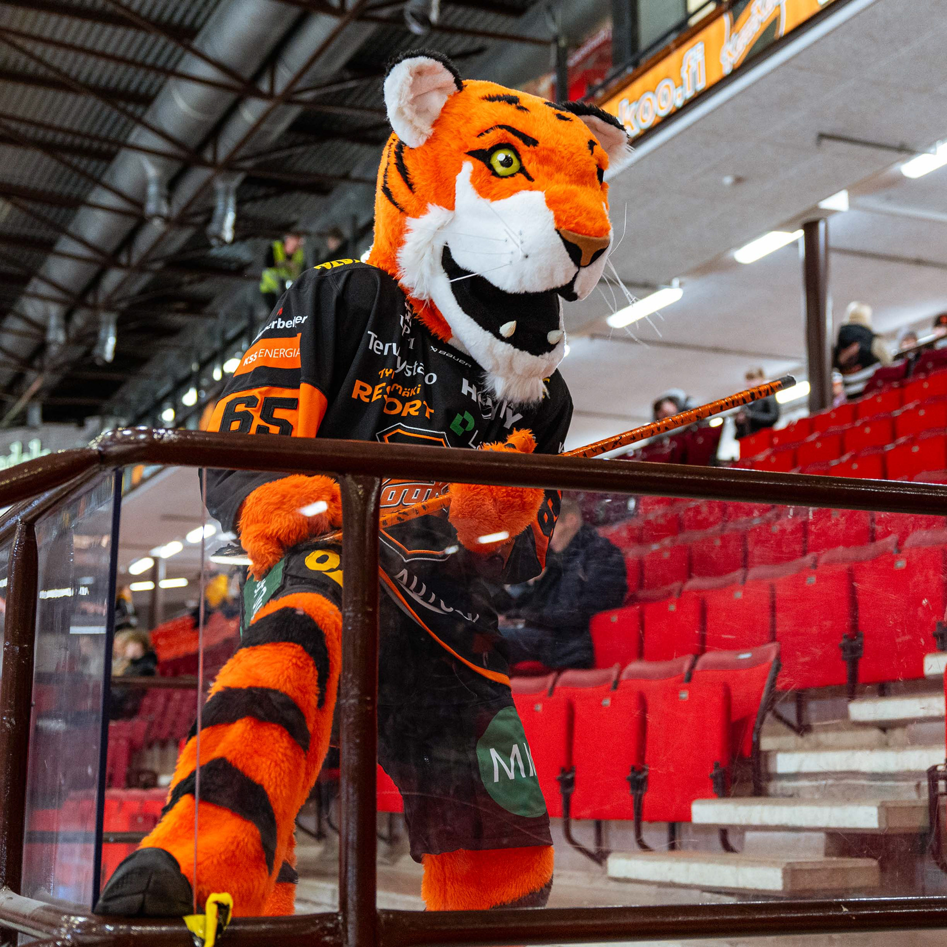 KooKoon maskotti Topi-tiikeri