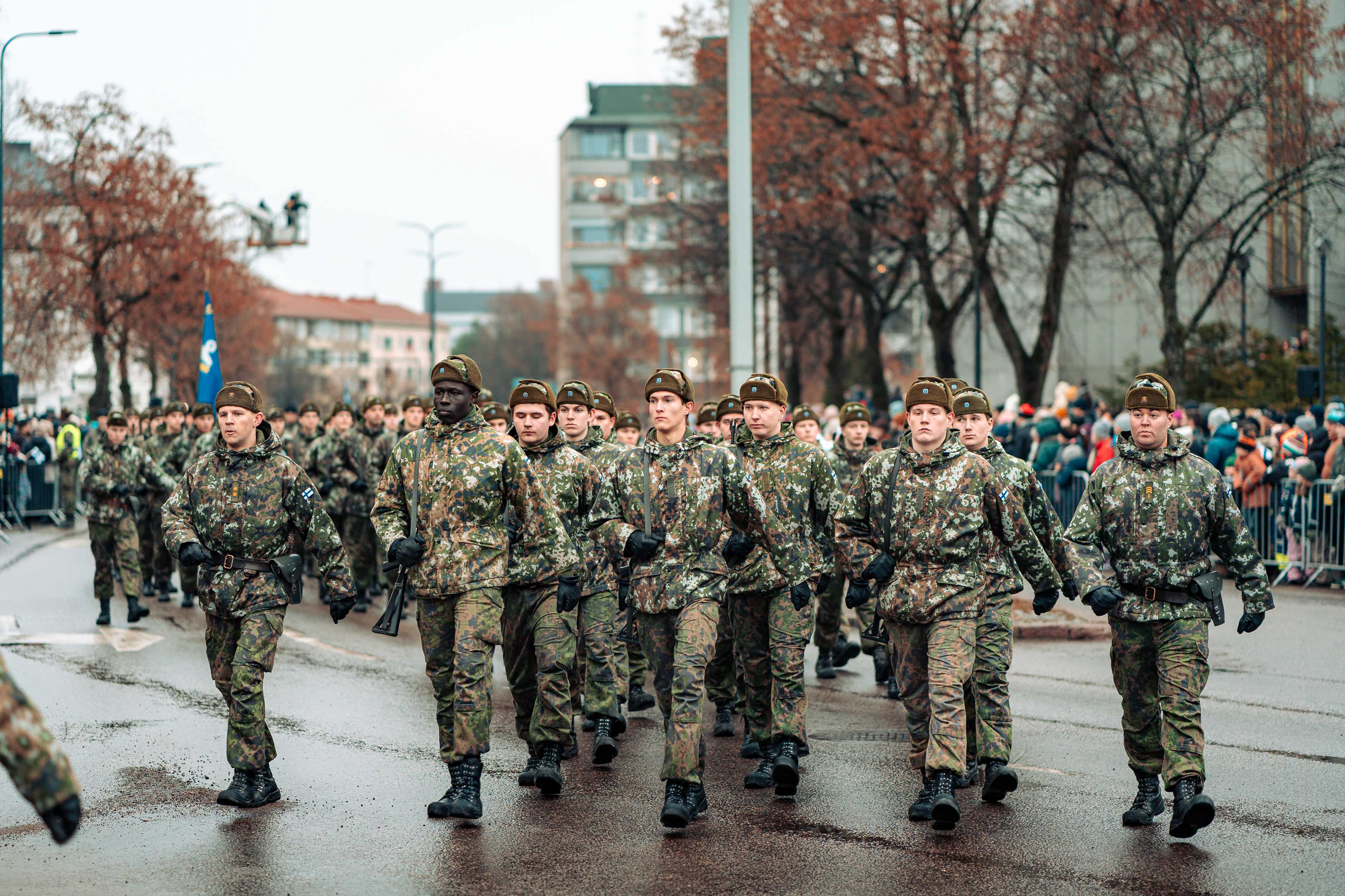 Karjalan prikaatin joukkoa