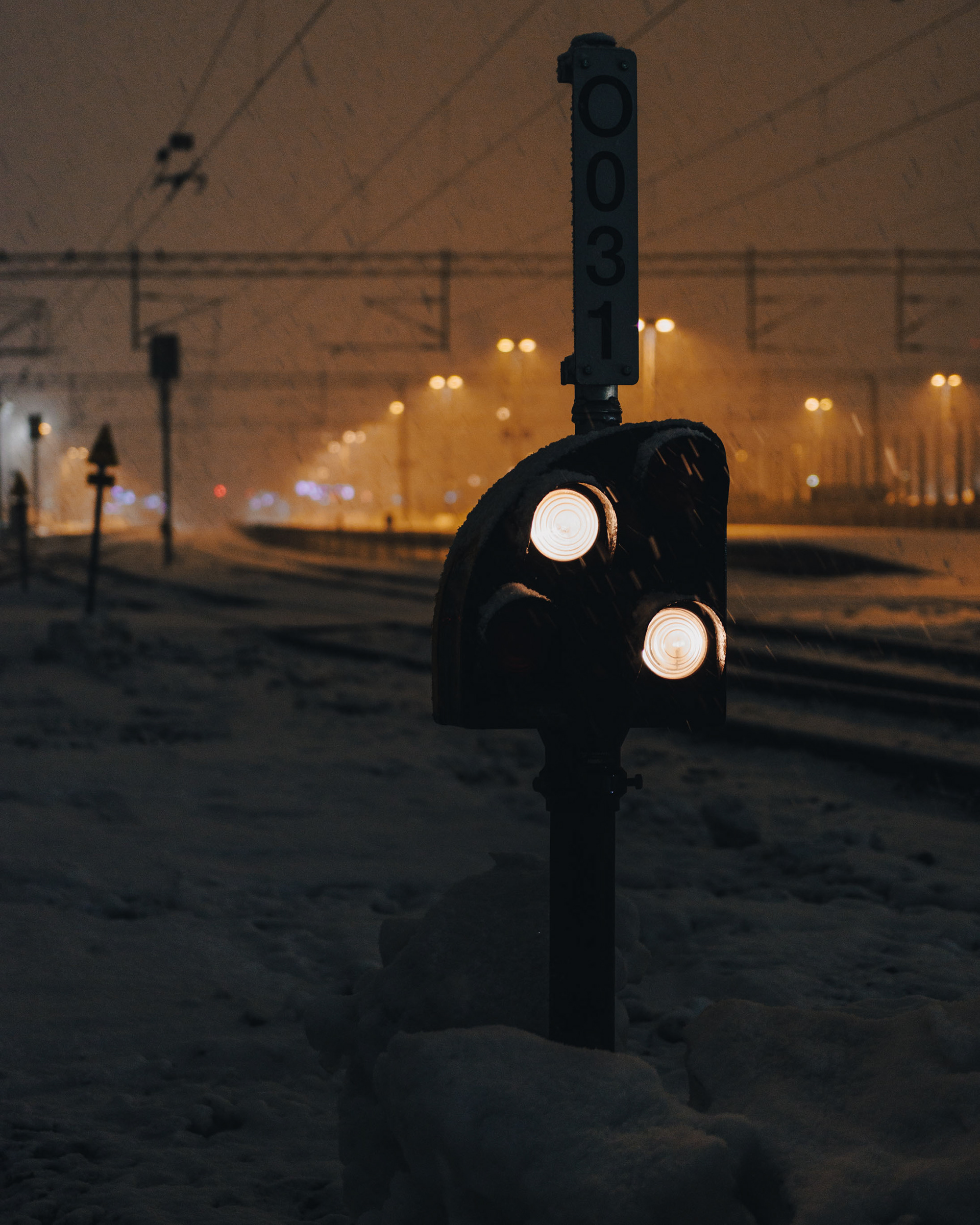 Kouvolan rautatieaseman ratapihaa