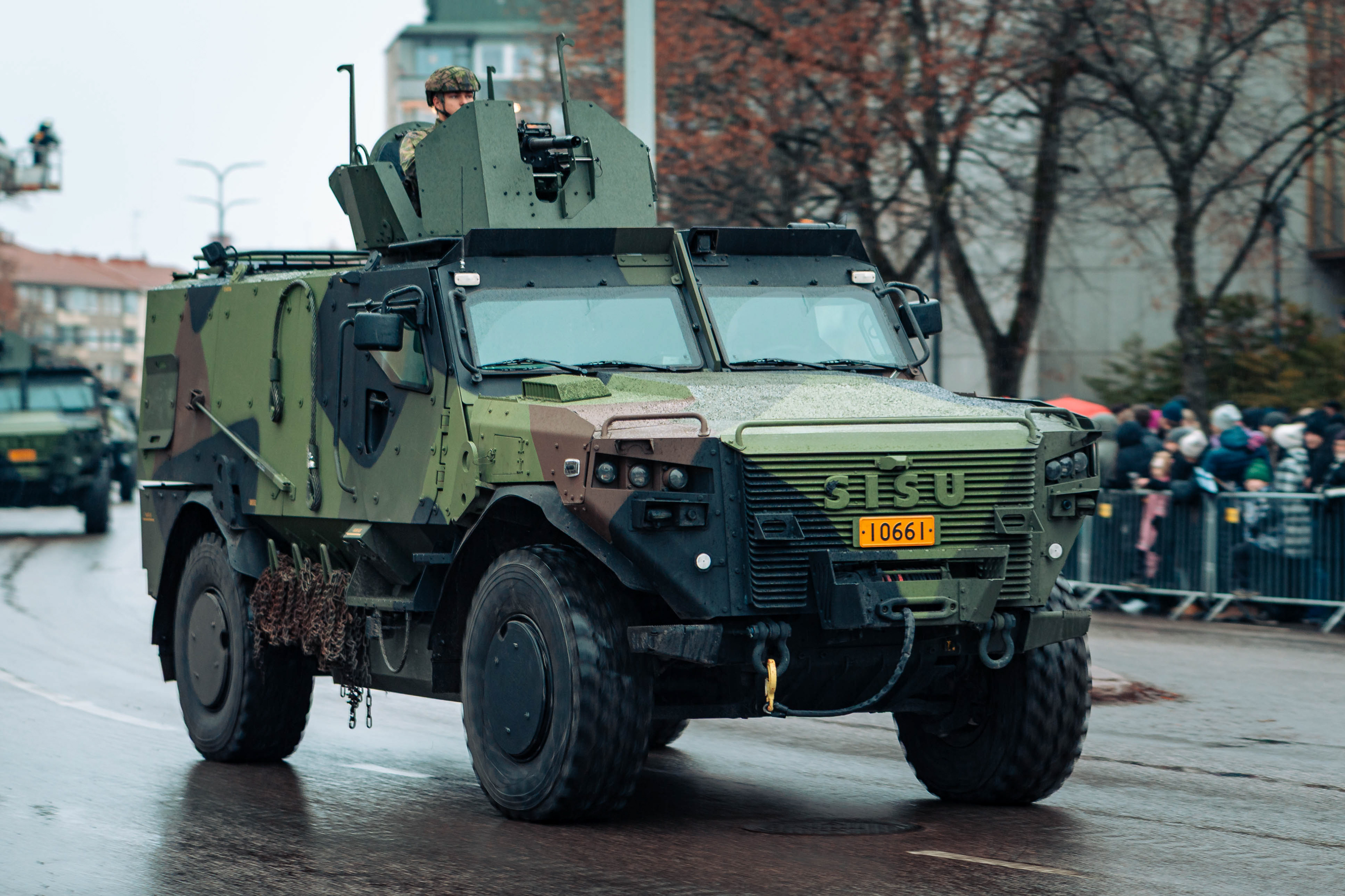 Taktinen ajoneuvo Sisu GTP 4X4