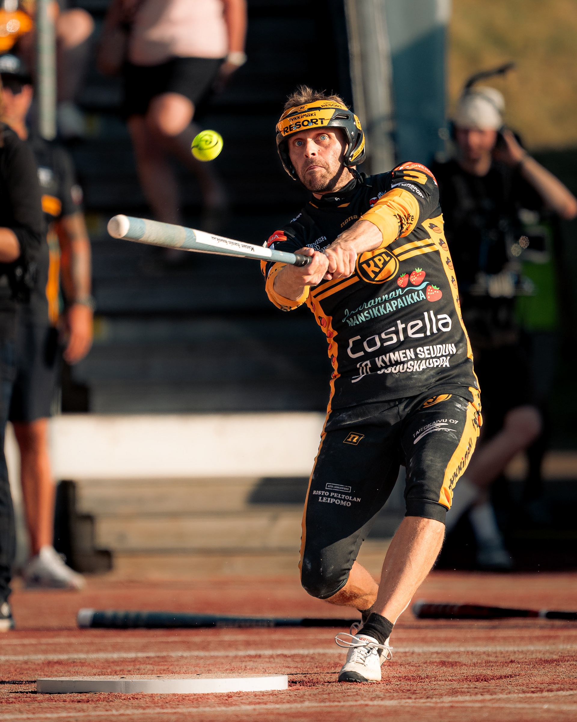 Matti Latvala lyöntivuorossa.