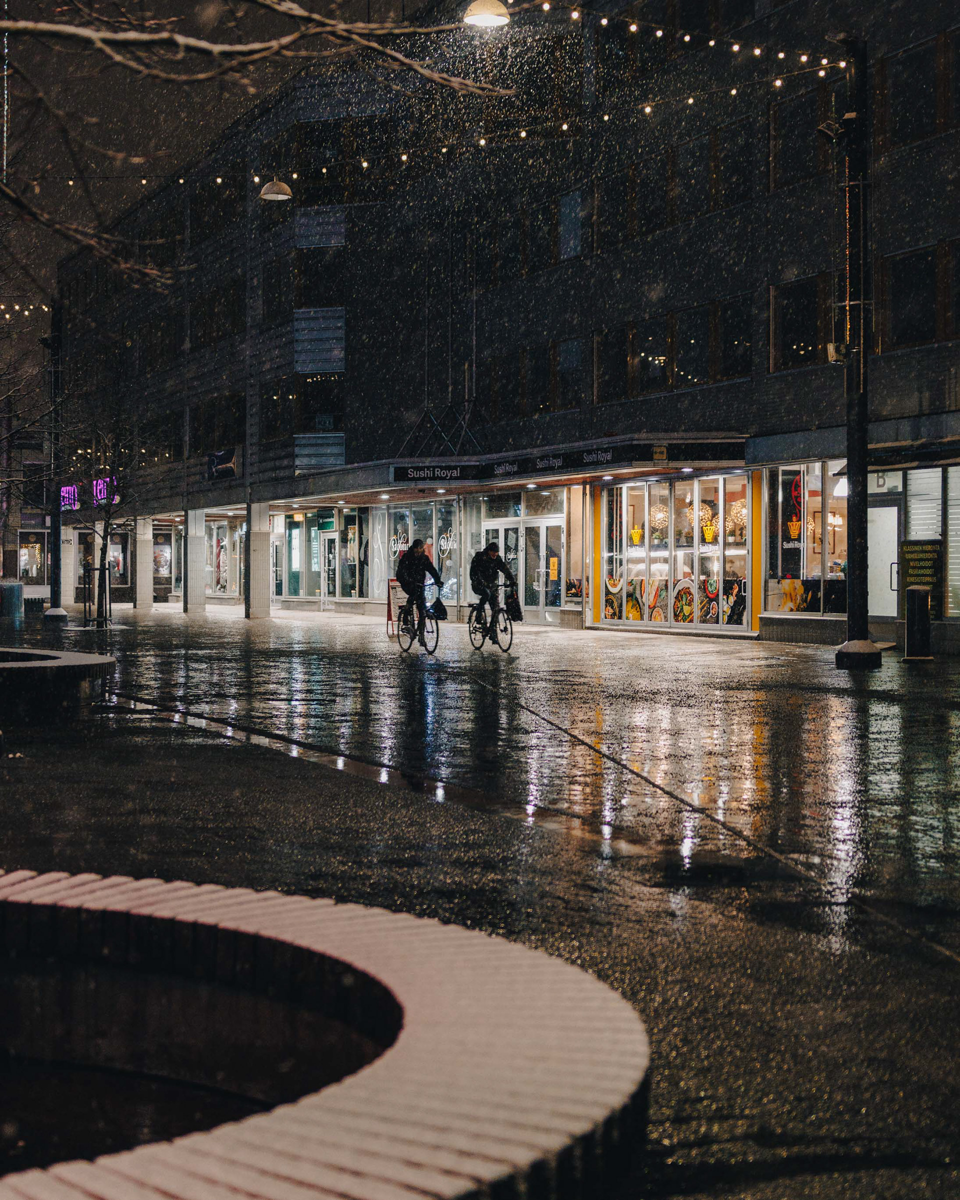 Keskustan kävelykatu Manski