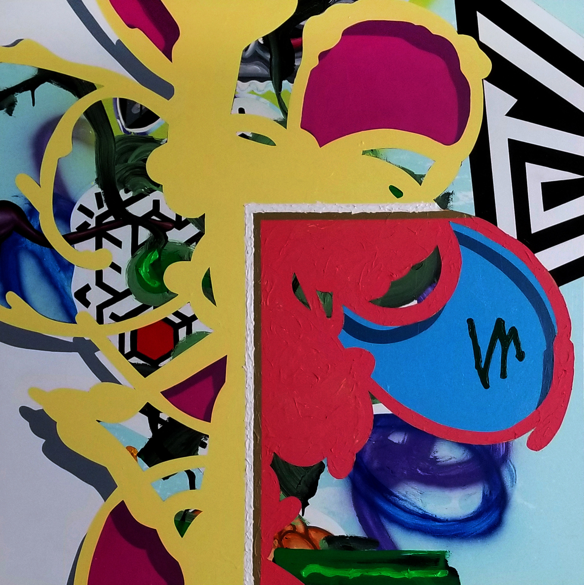 Non-invasive Beauty Center, 2019, 36"x36"
