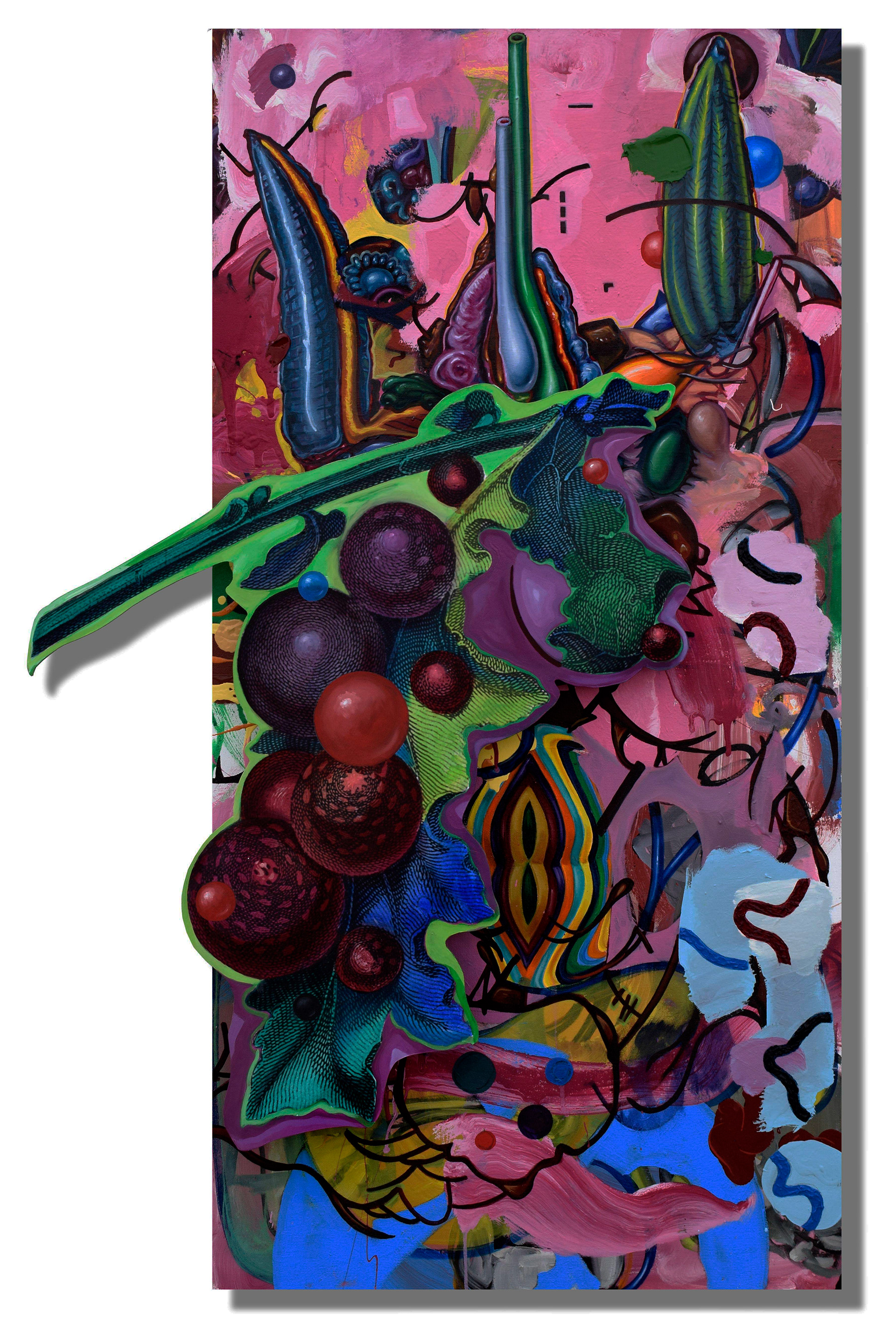 Forbidden Knowledge, 2016, 31"x48" 