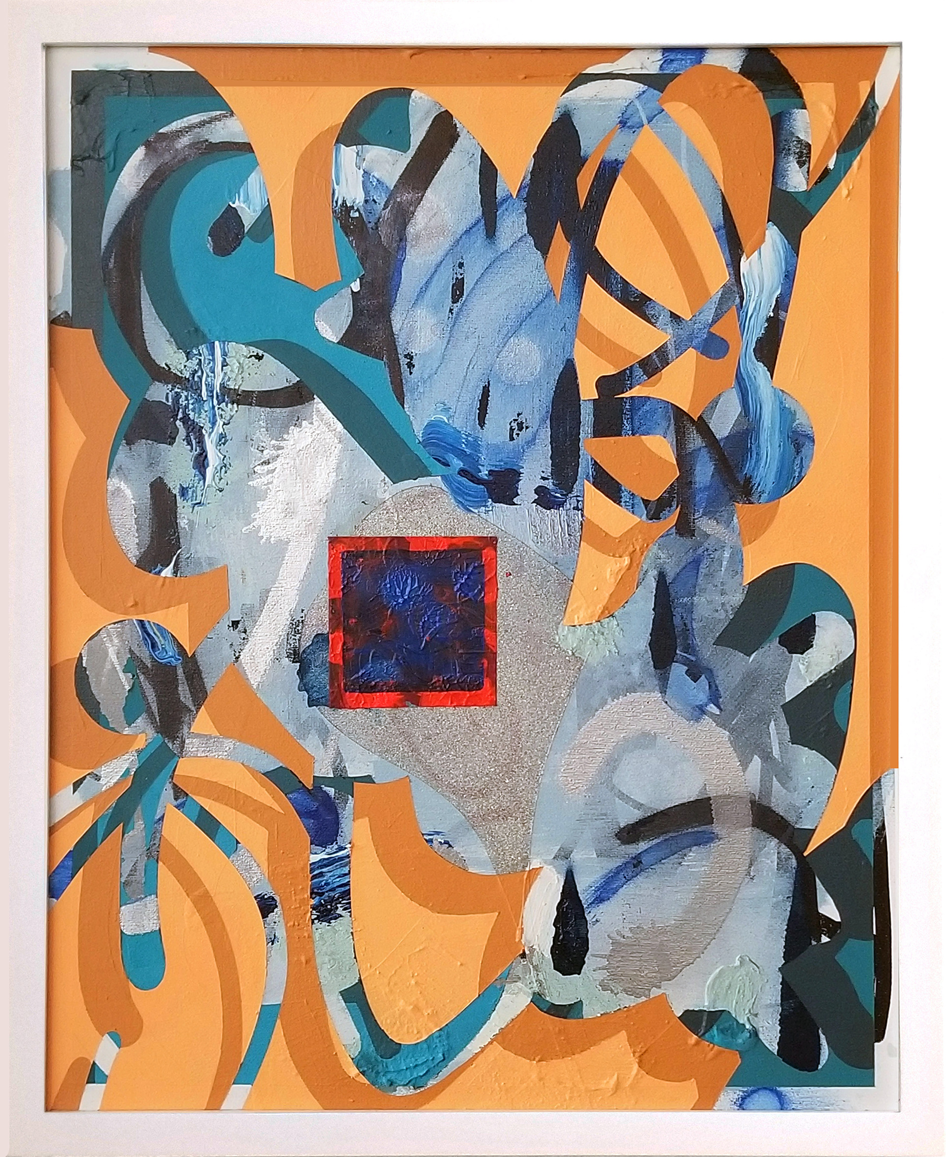 Blue Cavity, 2020 16”x20”