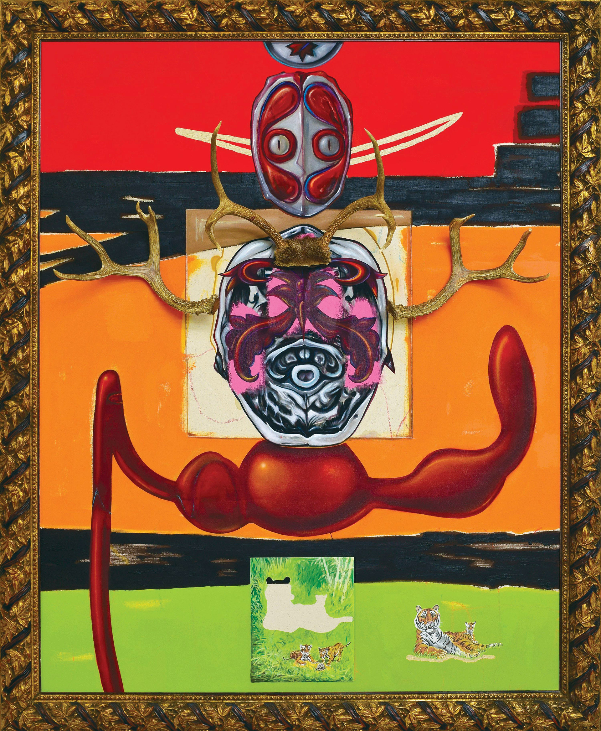 Dambrova Don't Squeeze the Shaman 2025 58.5x70.5
