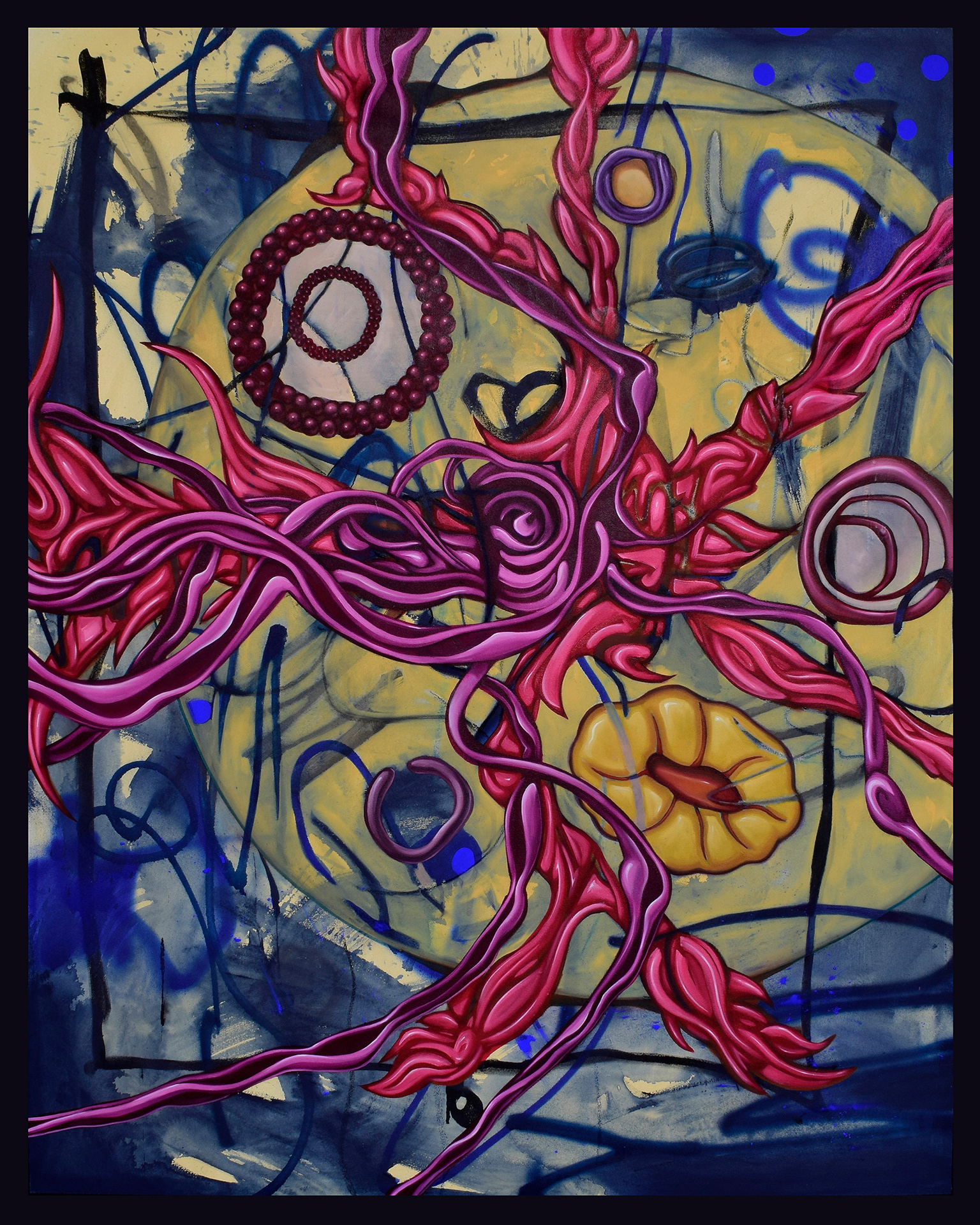 Panspermia, 2023, 48”x60”