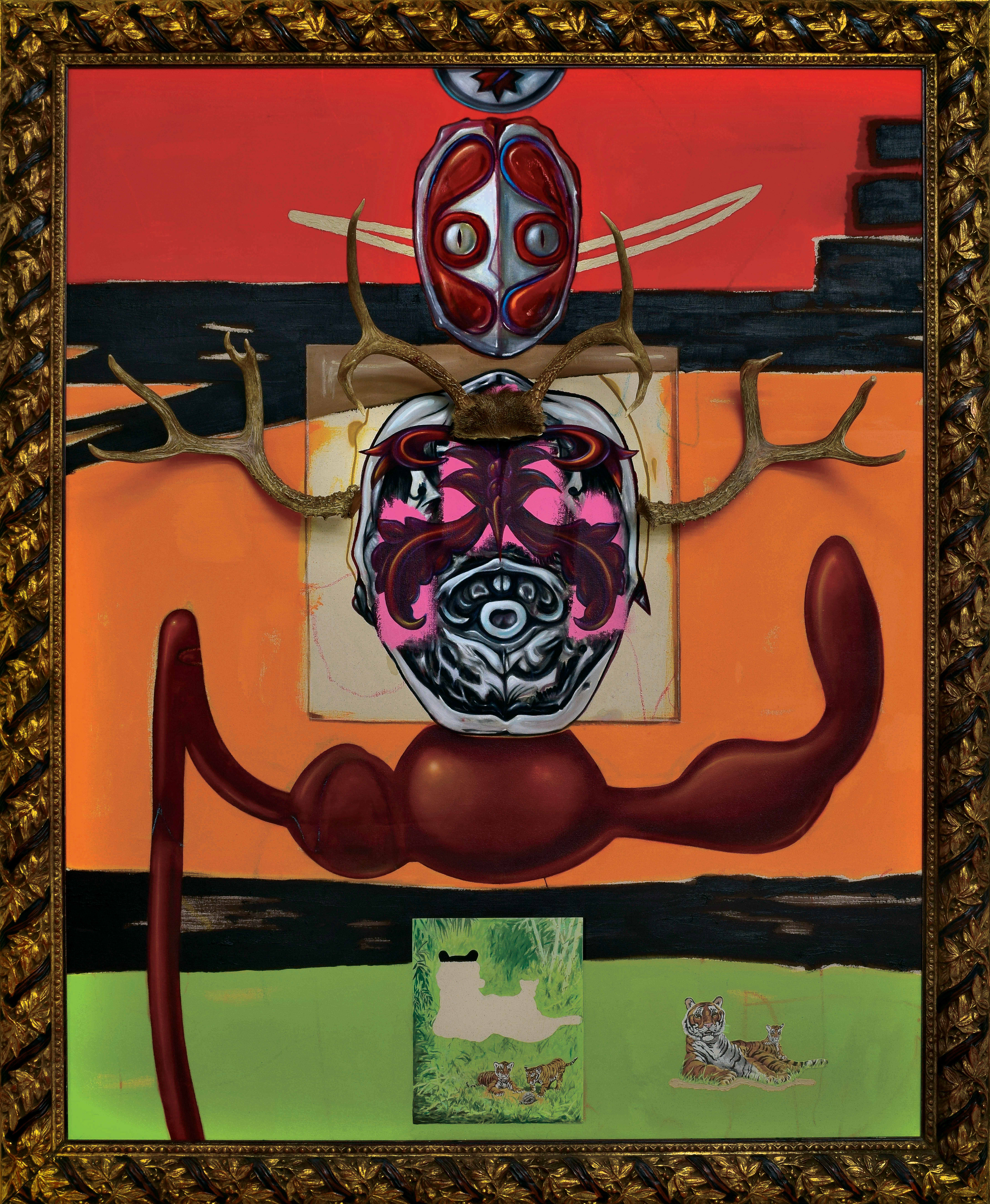 Dambrova Don't Squeeze the Shaman 2025 58.5x70.5