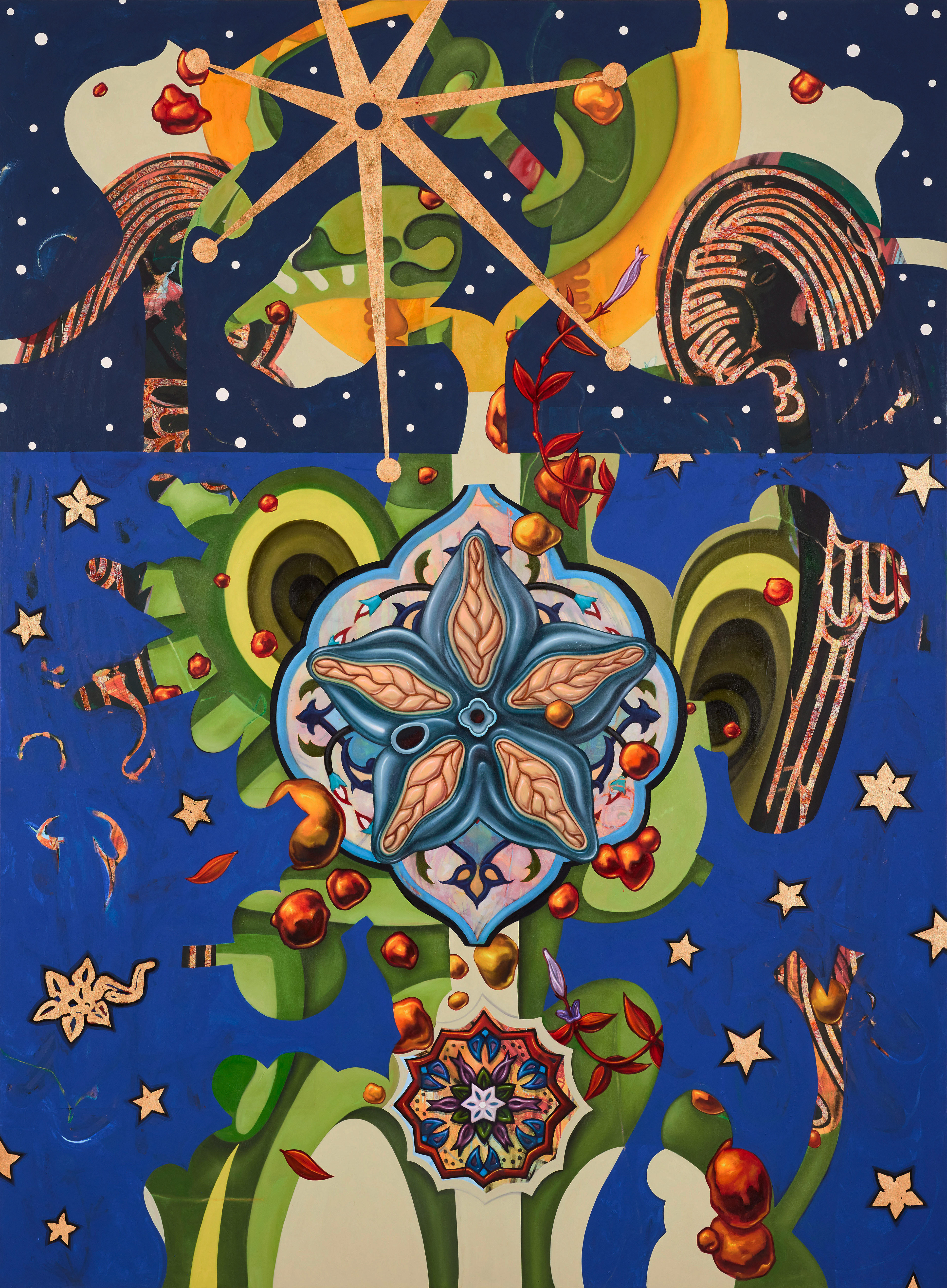 Birth of a Star, 2022, 84”x114”