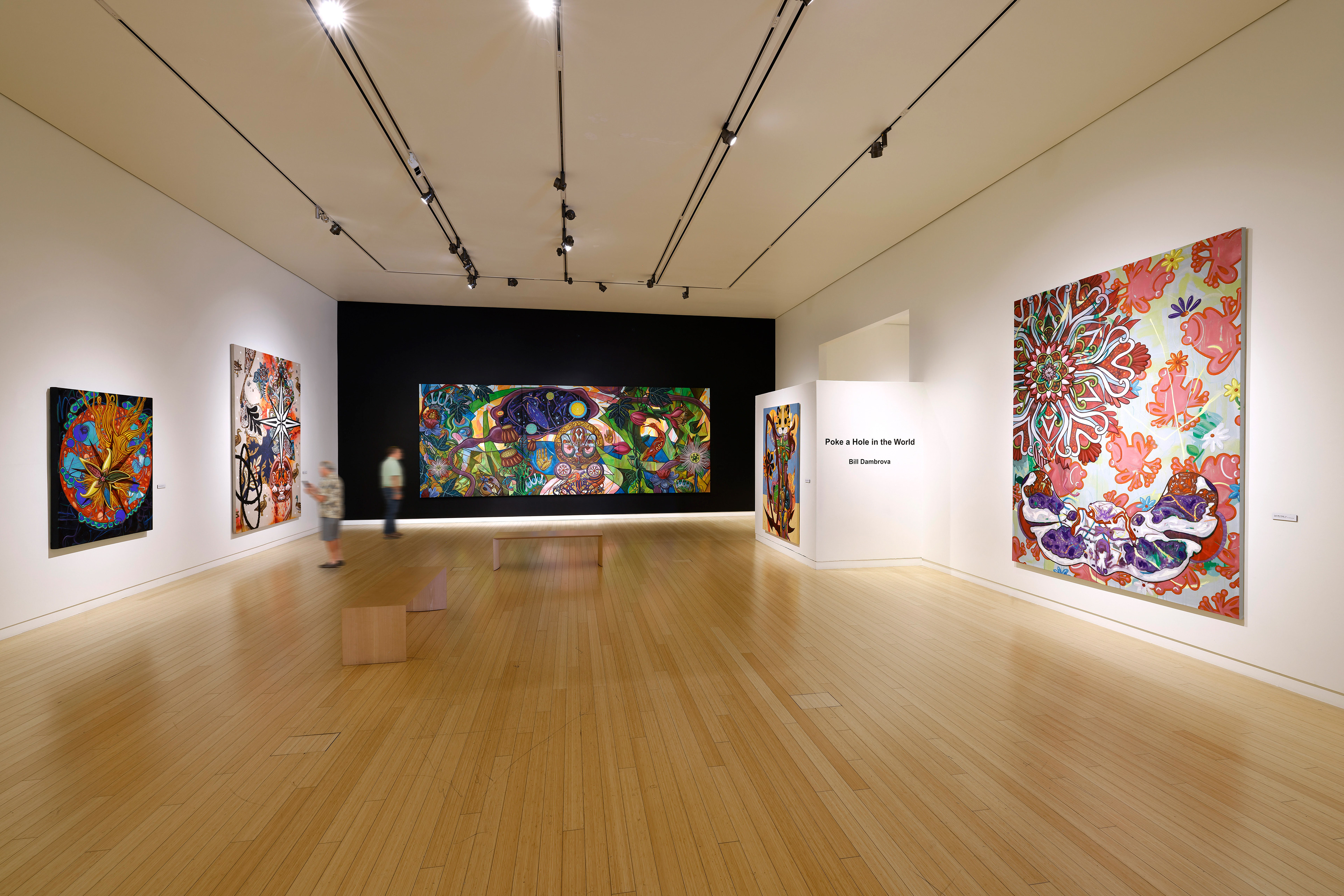 Solo Show: Poke a Hole in the World at Mesa Contemporary Art Museum 2023.