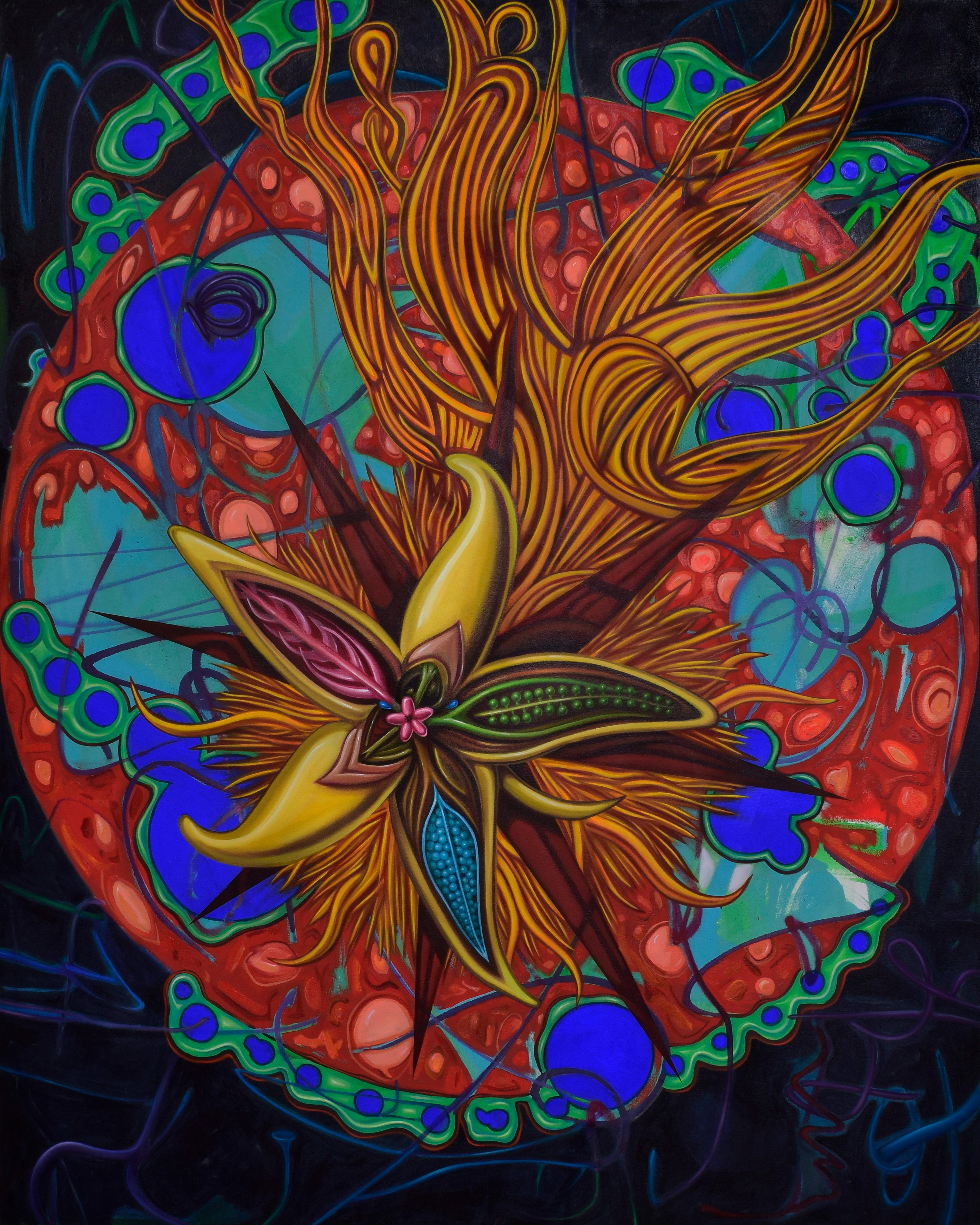 Fear of a Chorizo Planet, 2023, 48”x60”