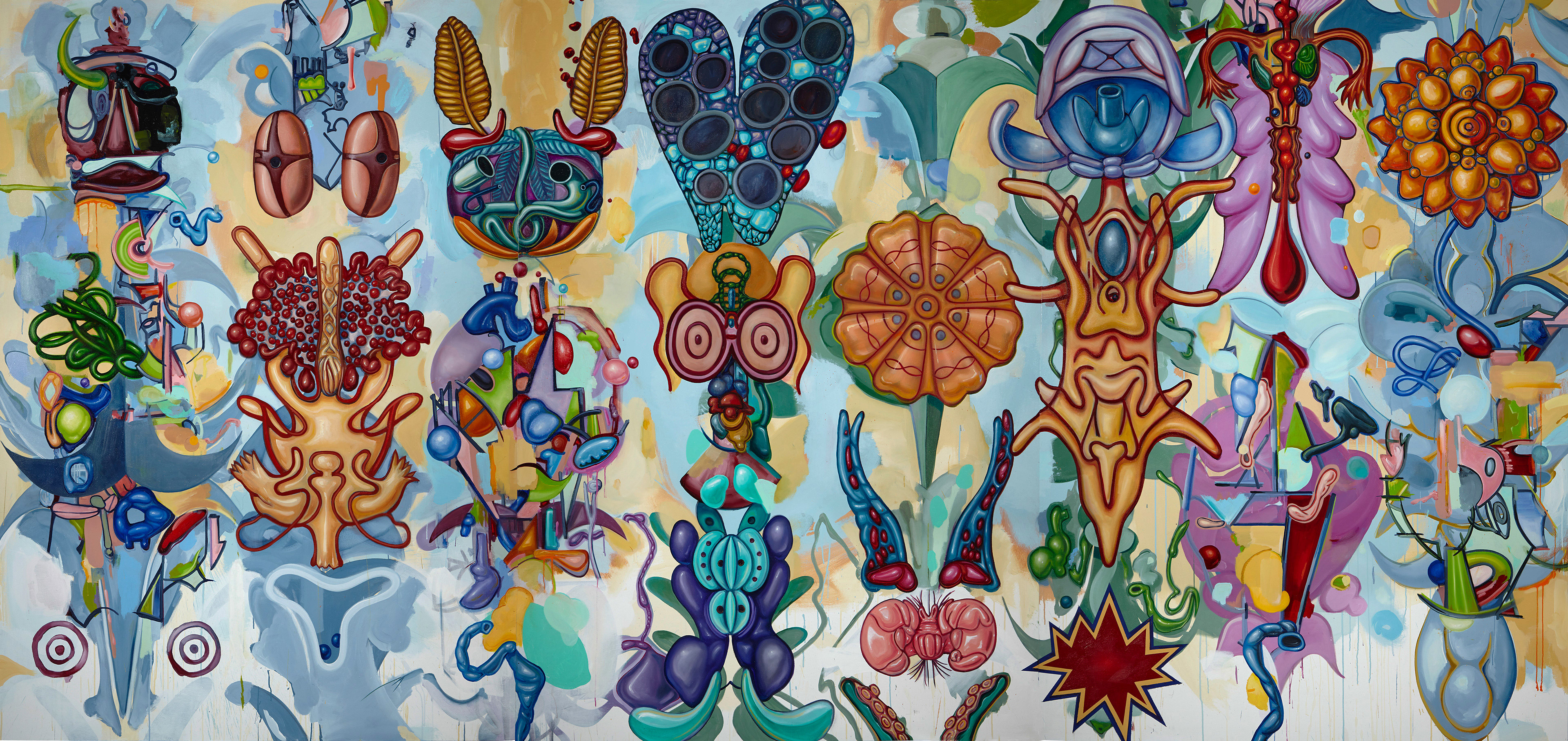 The Body Remembers What We Forget, 2014, 180”x84”