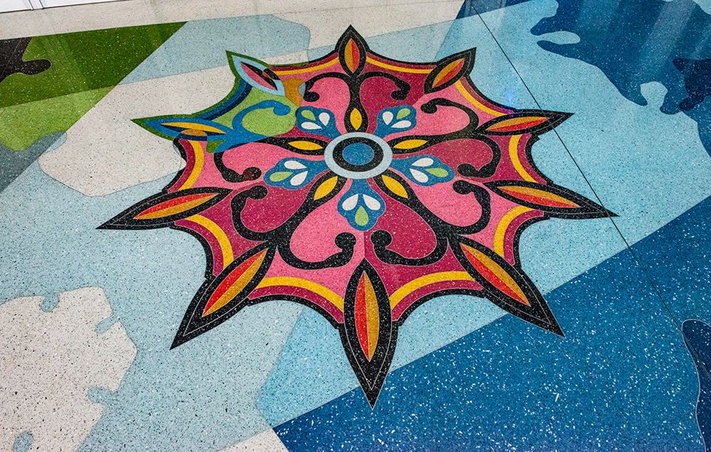 Detail From the Earth to the Sky.