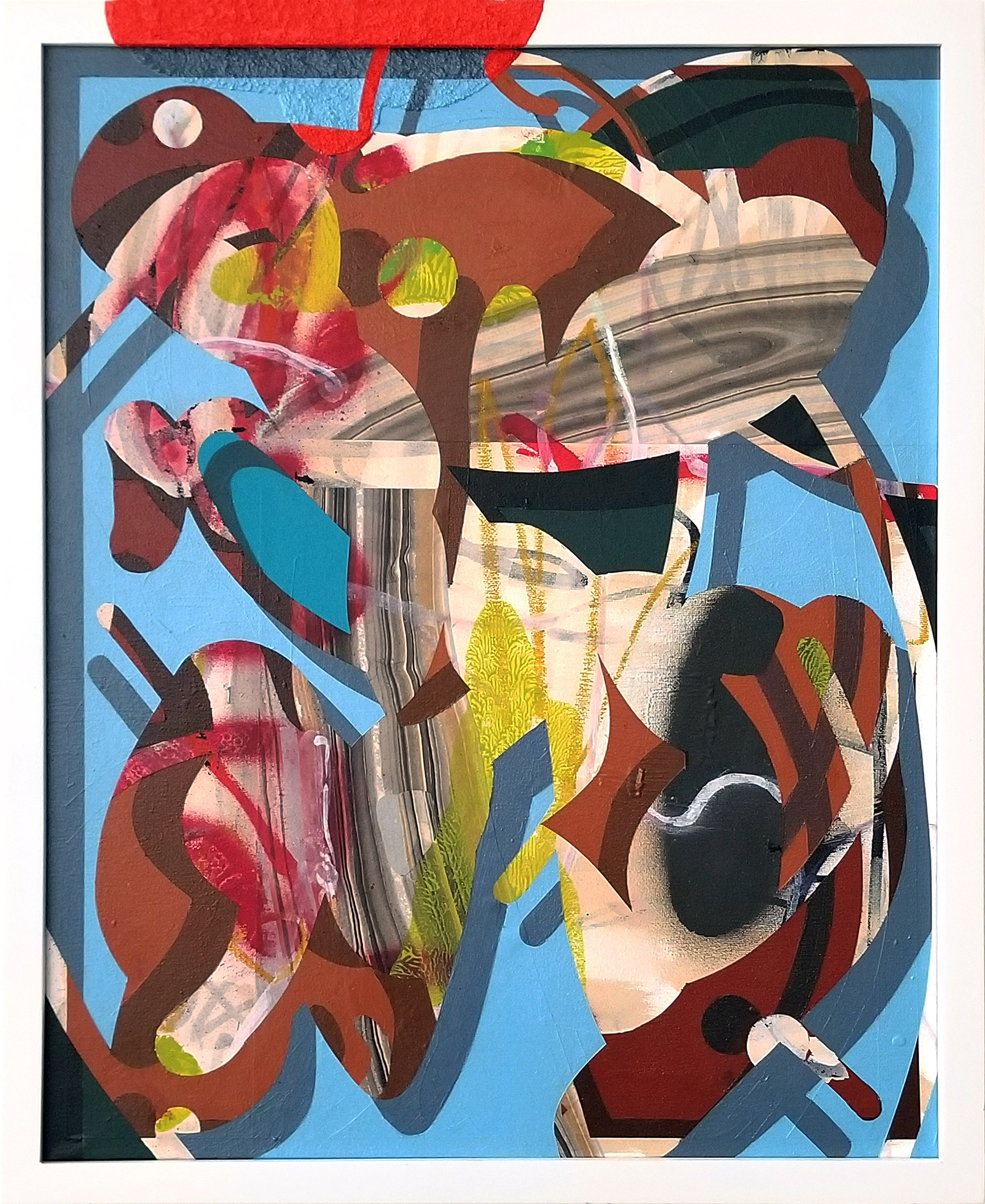 Beach Blanket Bongout, 2020 16”x20”