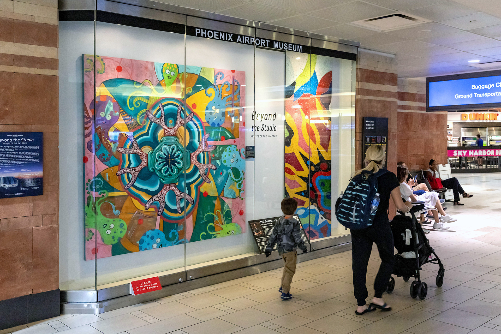 From the Studio to the Train Exhibition at Sky Harbor Airport Terminal 4