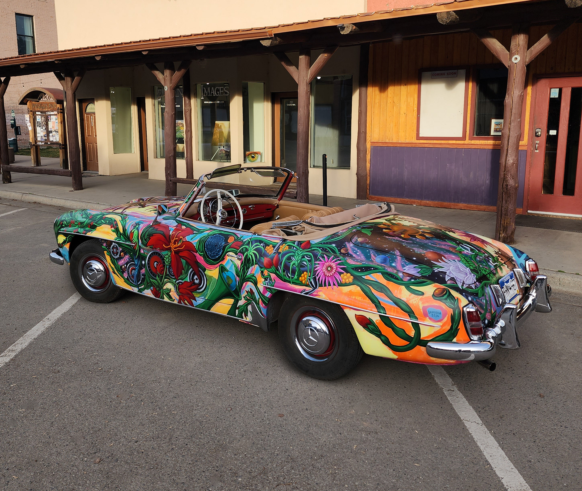 "Celestial Carnival" 1956 Mercedes 190SL