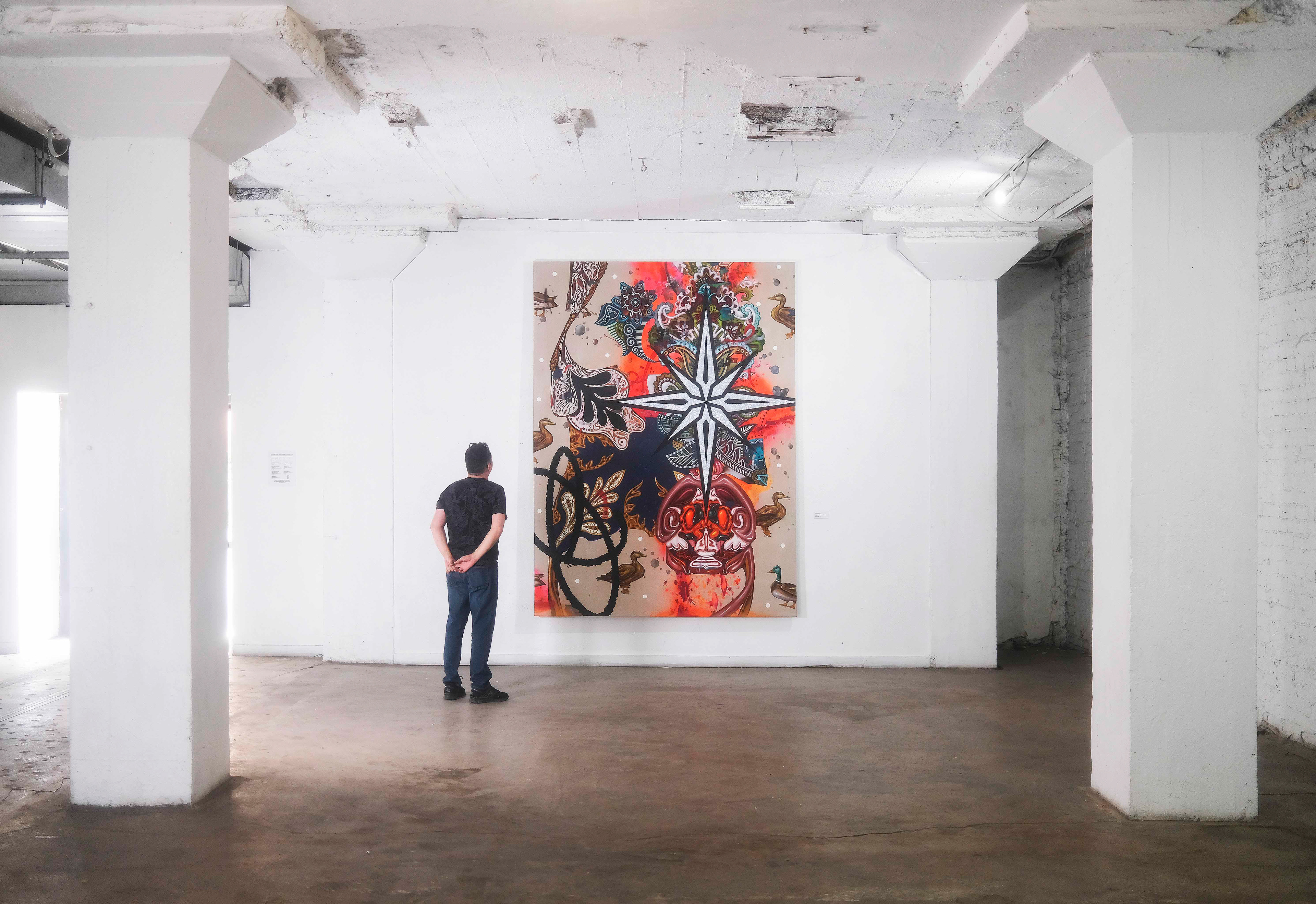 Bound to Form and Tethered to a Flock at the Ice House, Phoenix, AZ, 2021