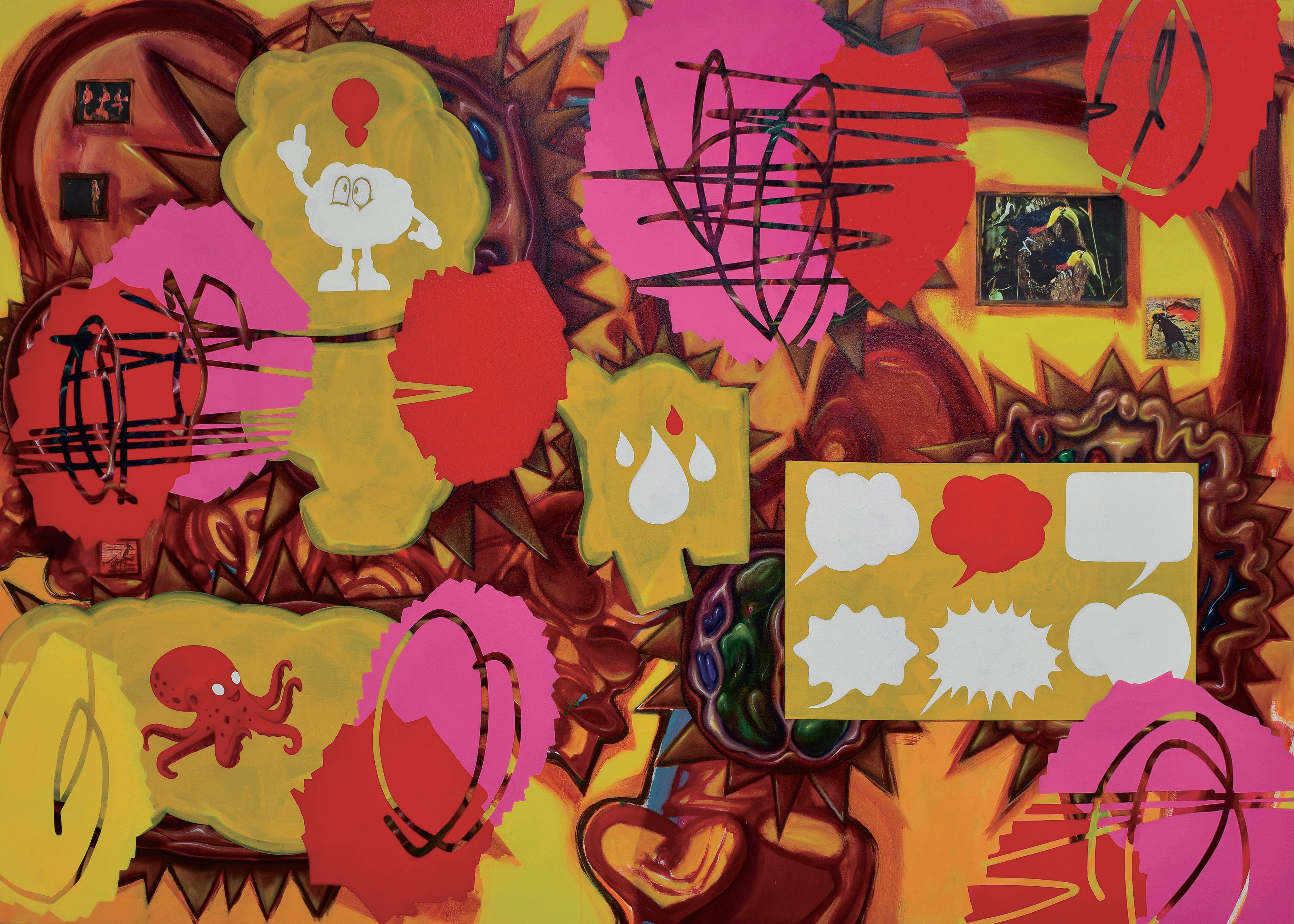 Thought Fossils 2024, 84”x60”
