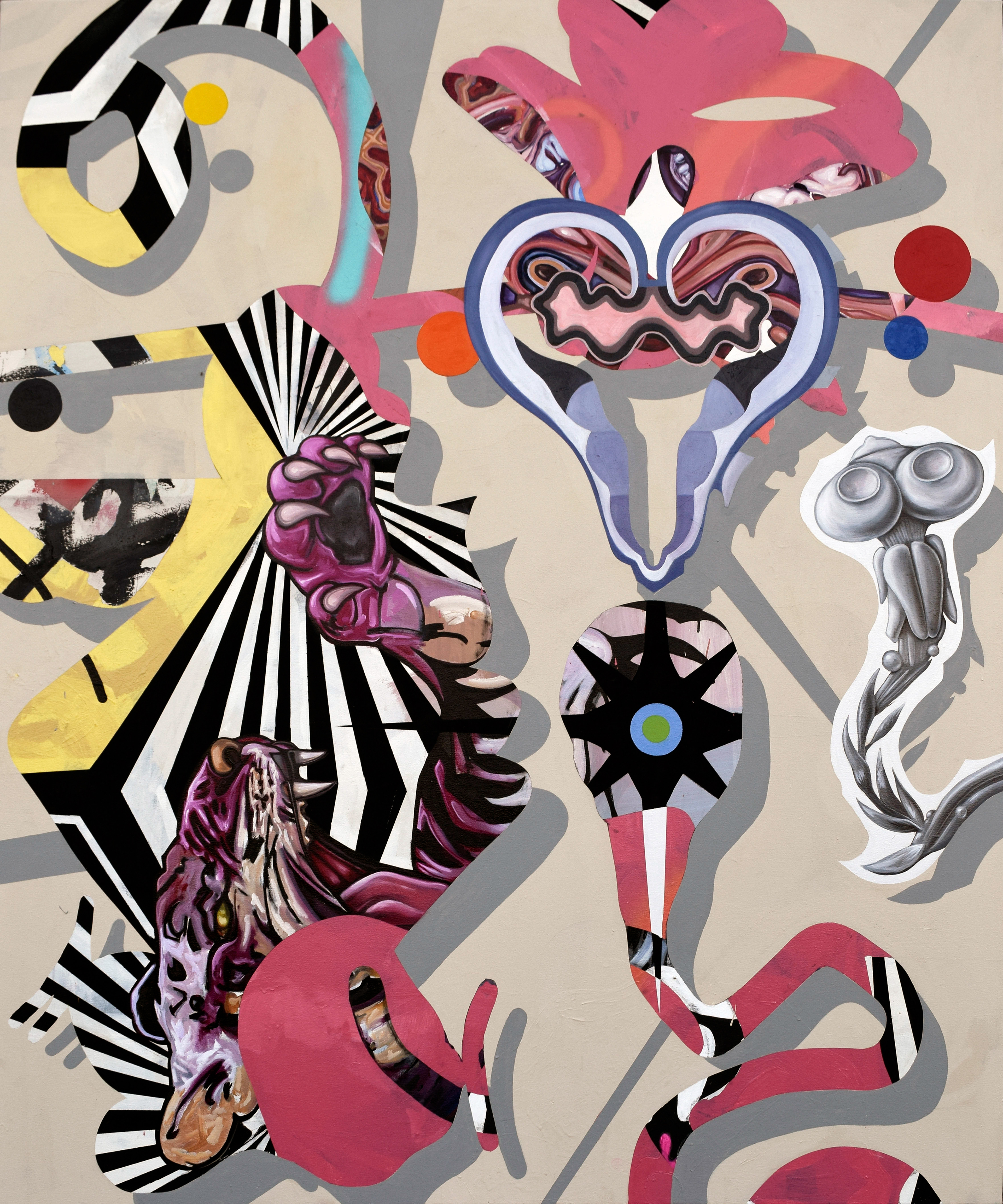 The Dreaming of the Animals, 2019, 60"x72"