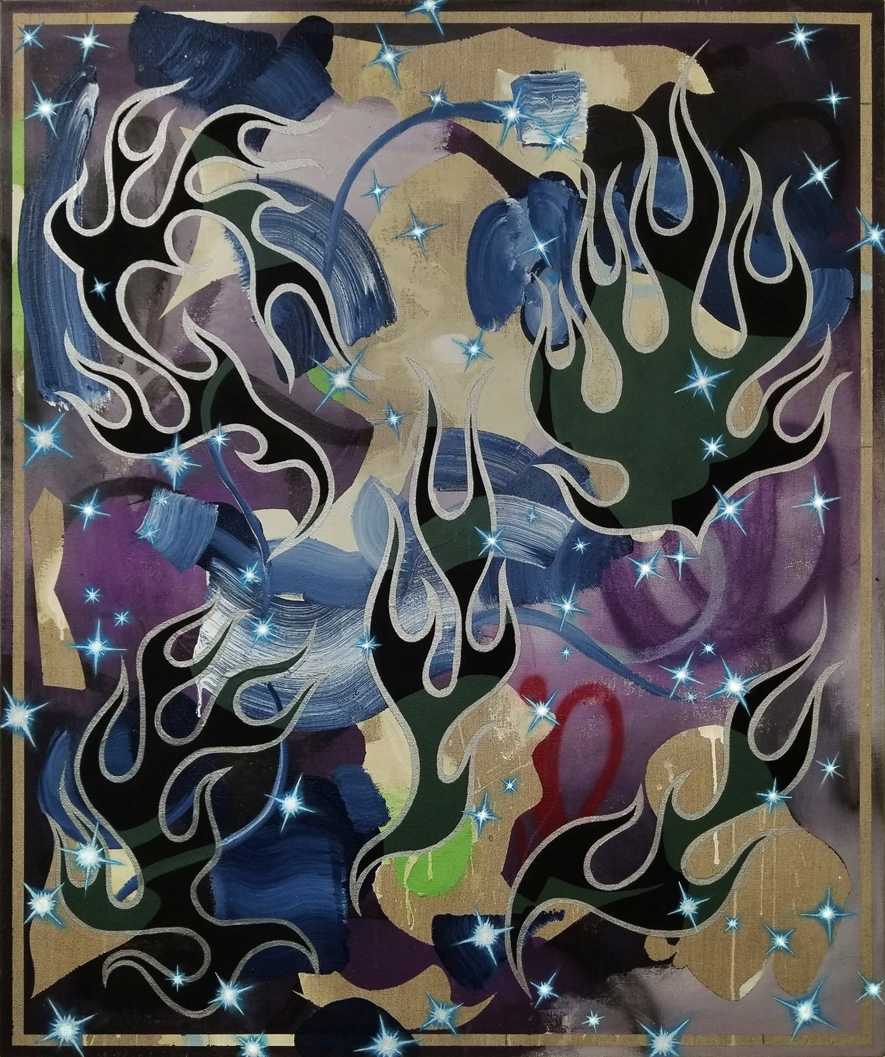 the age oF LUXury, 2020, 36"x43