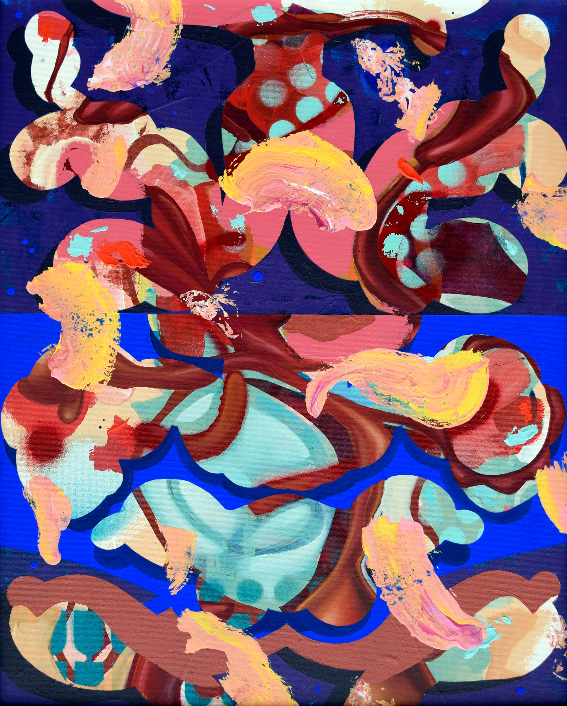 Test Subject, 2020 16”x20”
