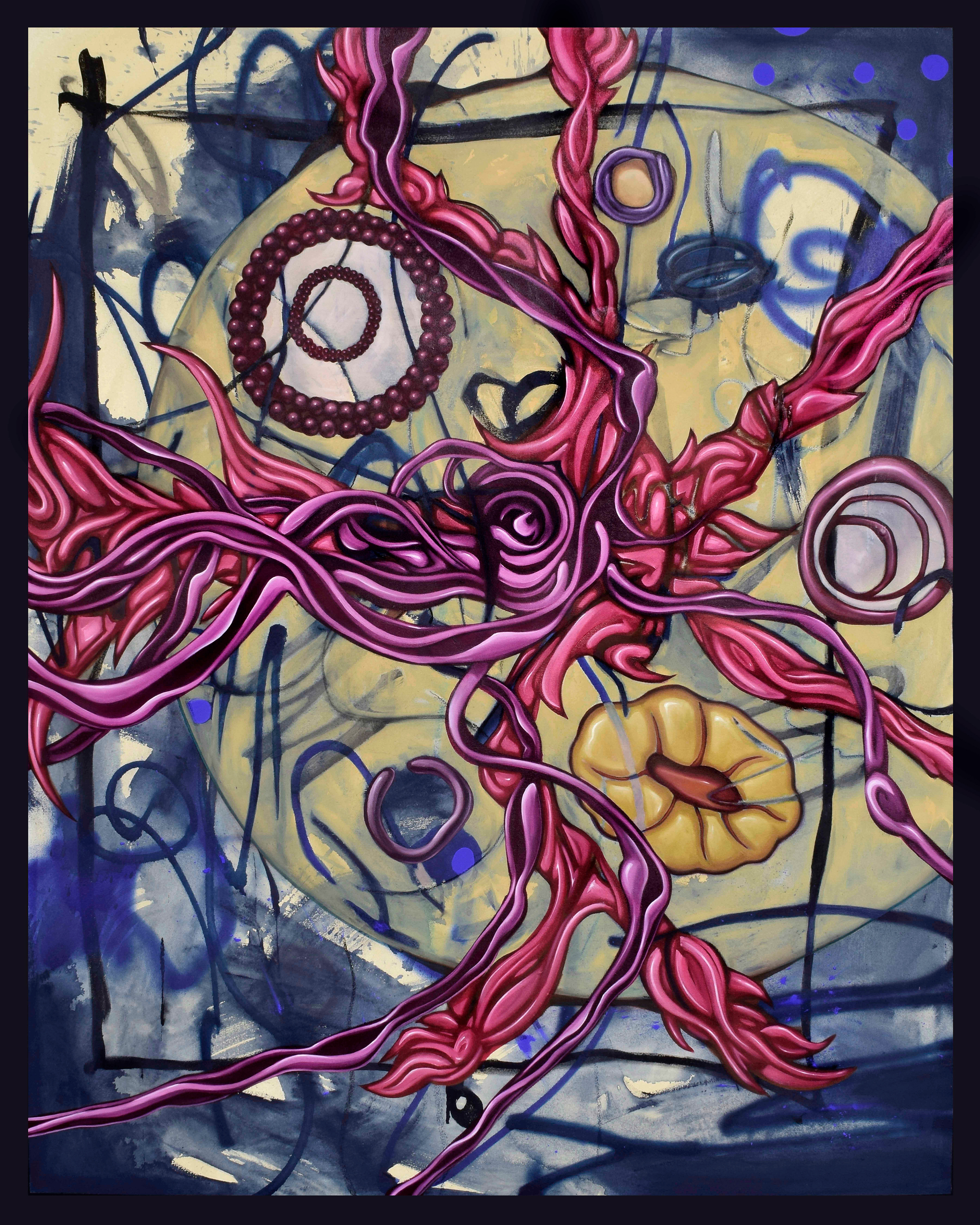 Panspermia, 2023, 48”x60”