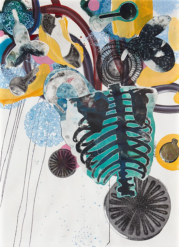 Just a Vessel, 2015, 22" x 30"