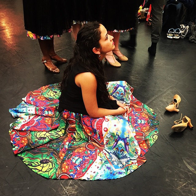 Collaboration with Choreographer Douglas Nielsen in 2015