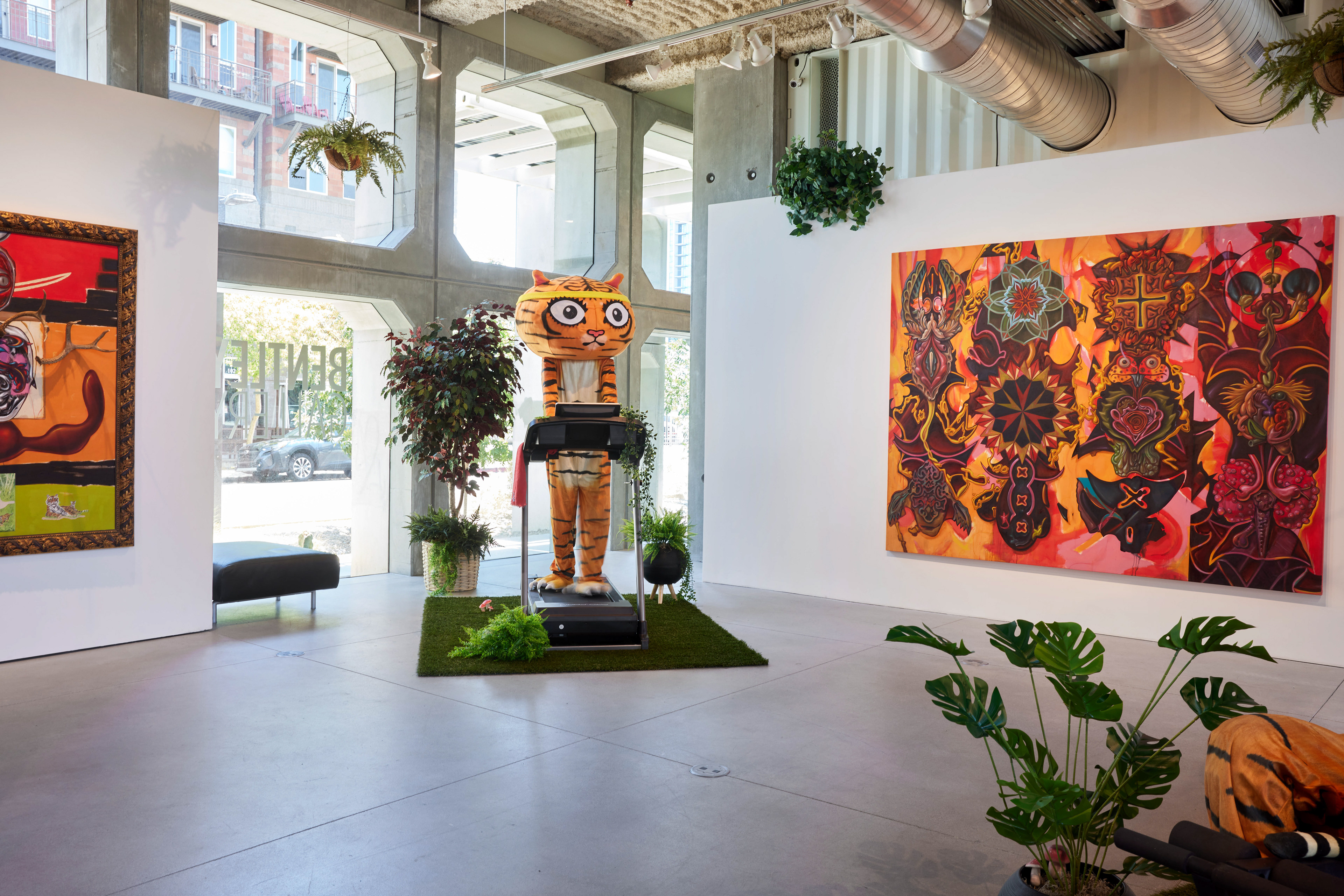 Solo Show: Jungle Gym at Bentley Gallery