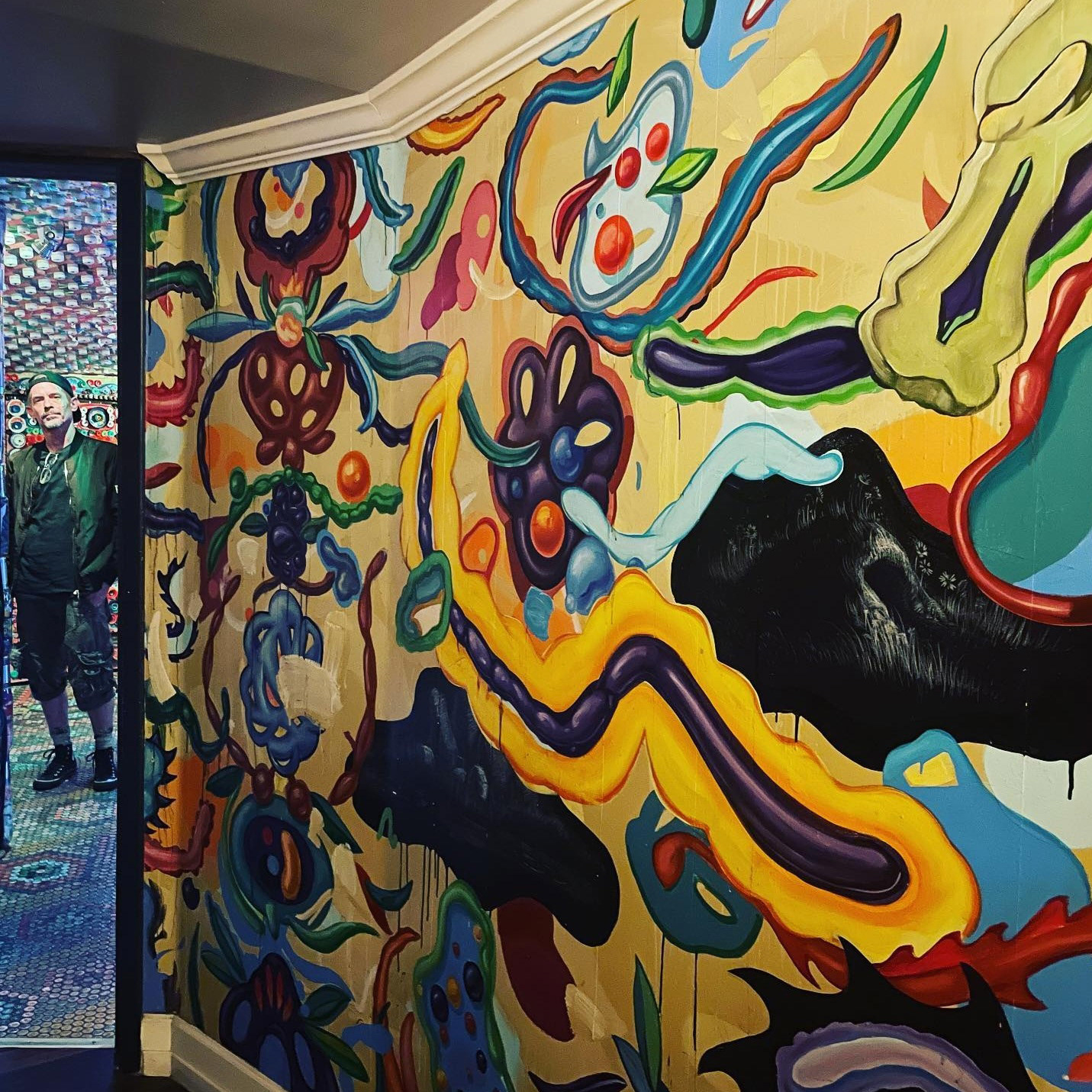 Meow Wolf Mural