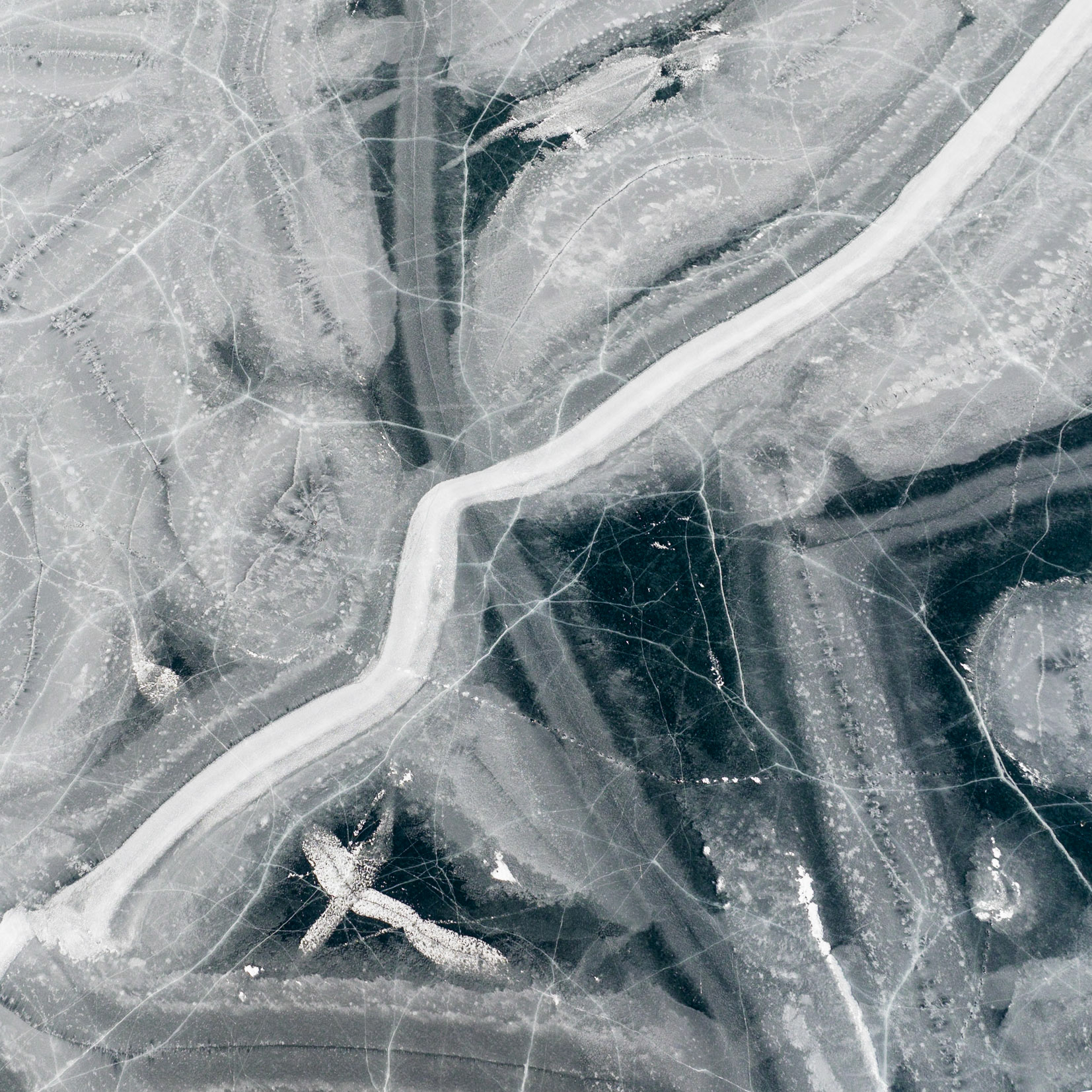 Ice, Sils, Switzerland