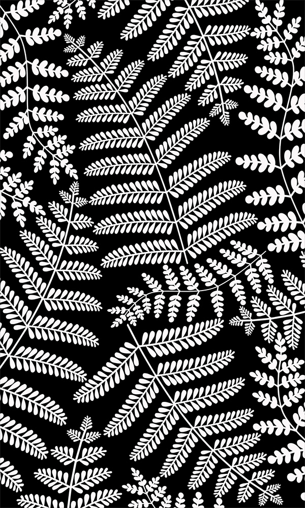 Final black and white print.