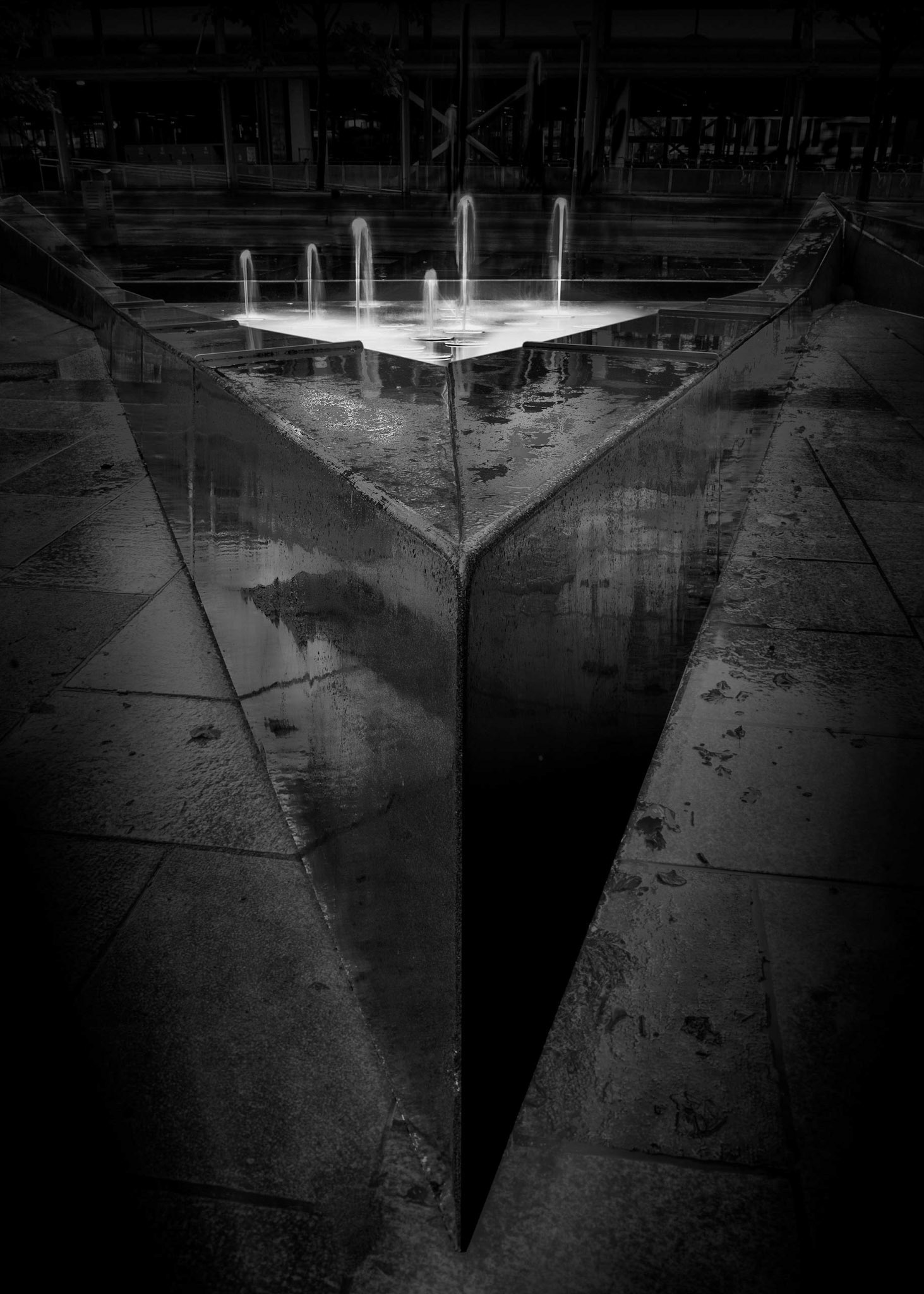 Water with Triangles