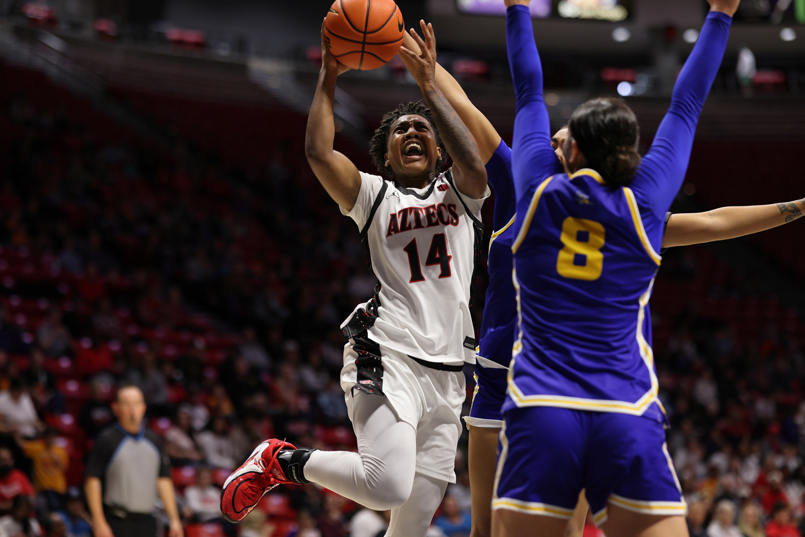 Women's Basketball Layup