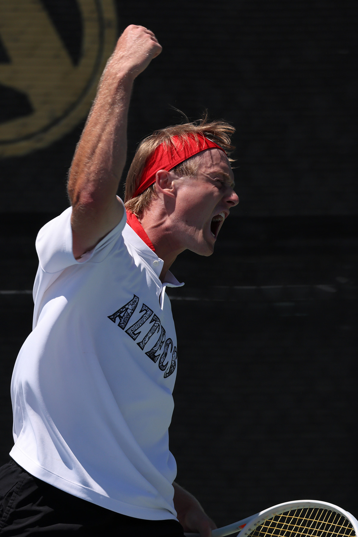 SDSU Men's Tennis Celebration