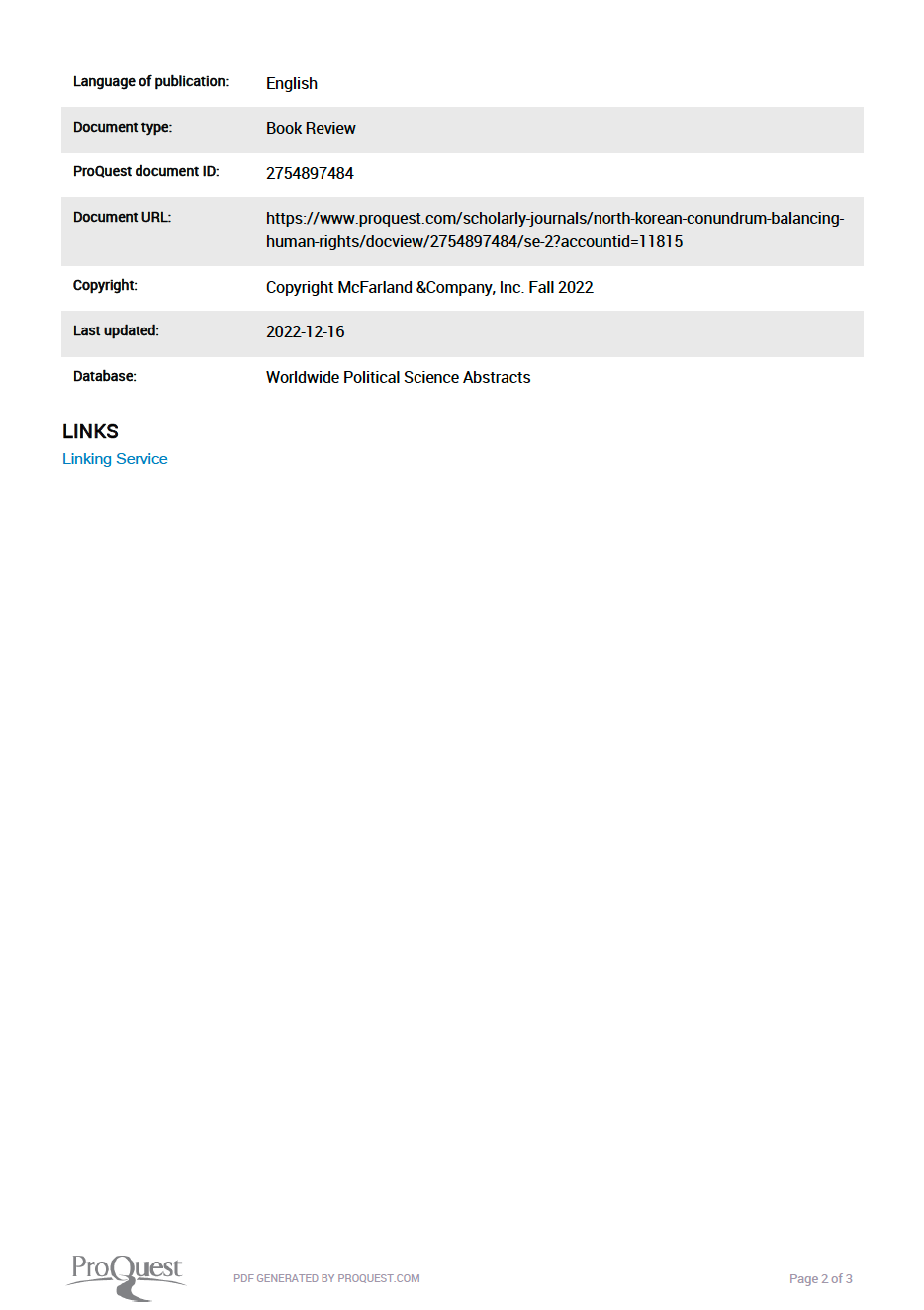Read The Full Publication on ProQuest