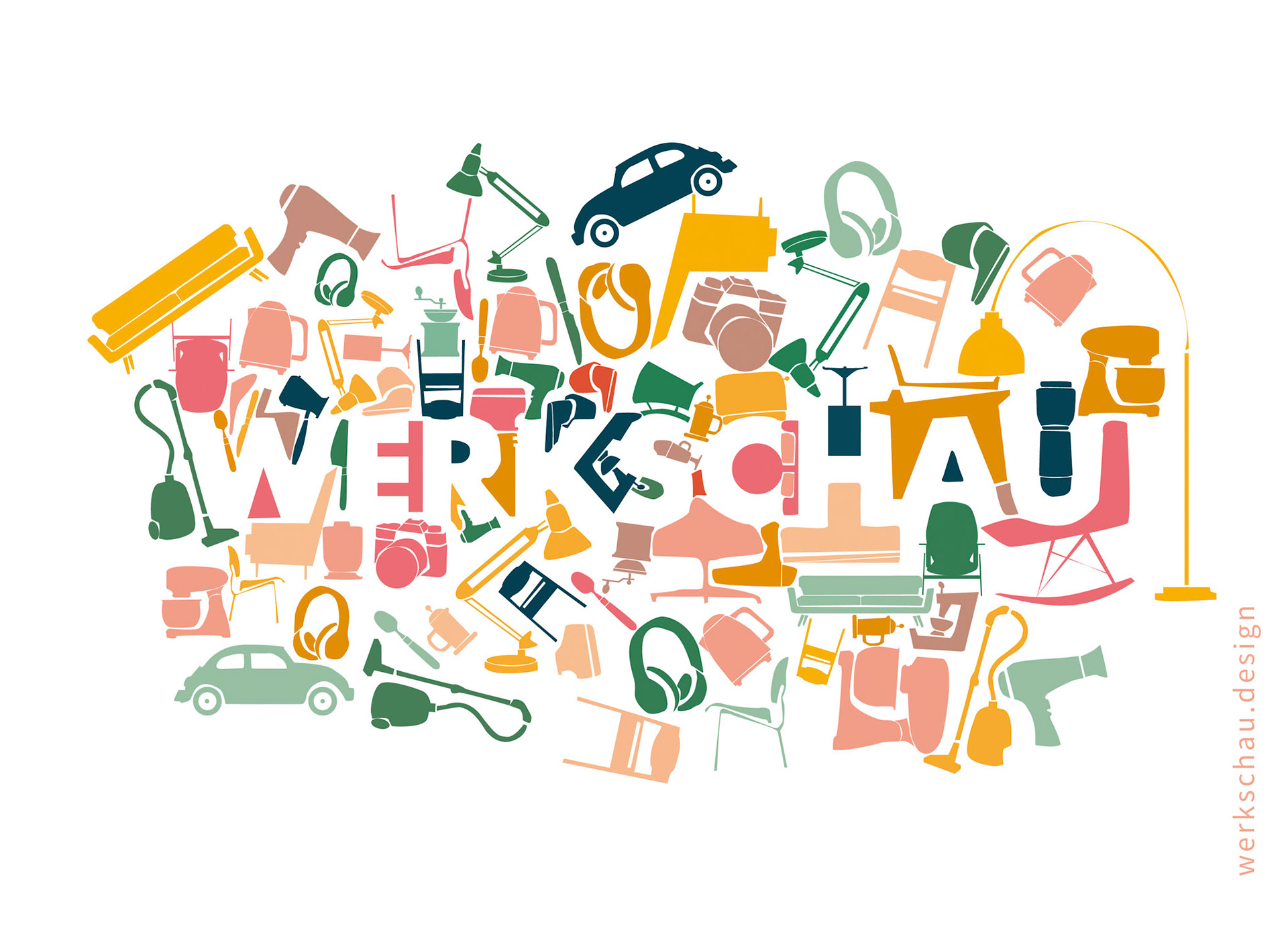 Camping Postcard Layouts Set