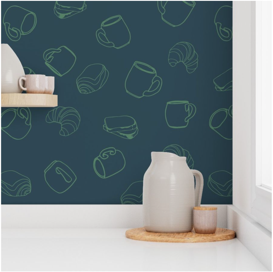 Papier peint - Disponible sur Spoonflower